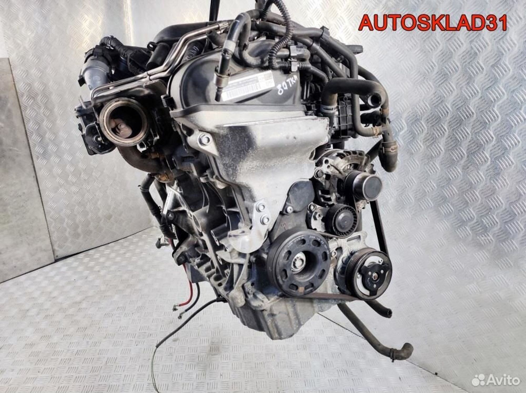 Двигатель CJZ CJZA CJZB CJZC Volkswagen Golf 7 1.2 Пробег 80000 км., 126000 рублей, Дубовое