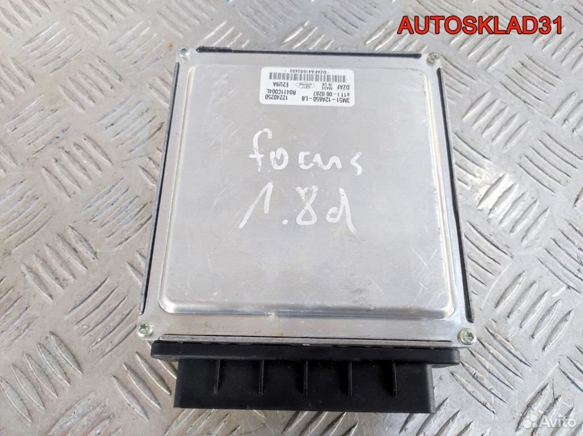 Блок эбу Ford Focus 1 1,8 3M5112A650LB Дизель, 3200 рублей, Дубовое