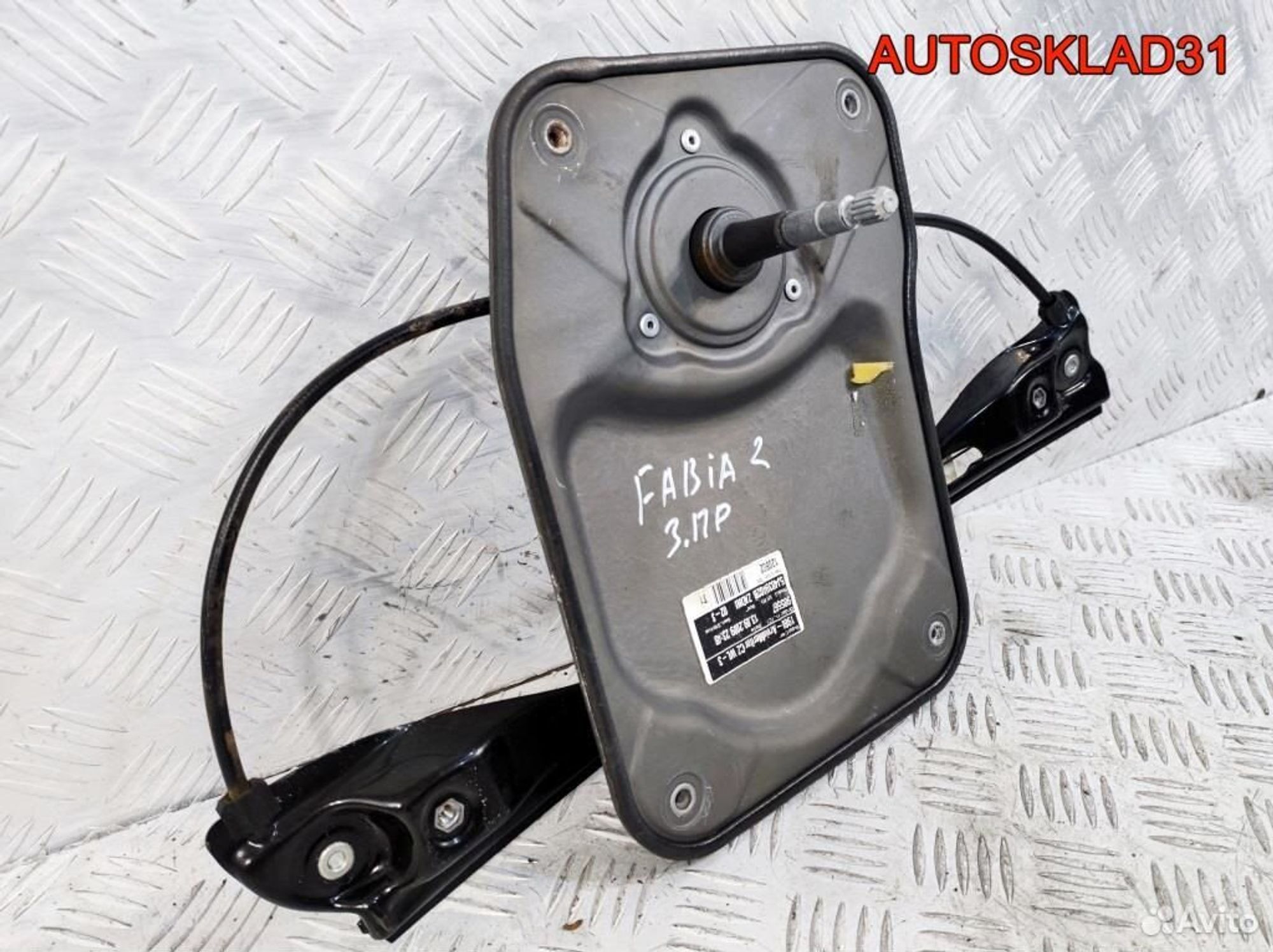 Стеклоподъемник механ. задний правый Skoda Fabia 2, 900 рублей, Дубовое
