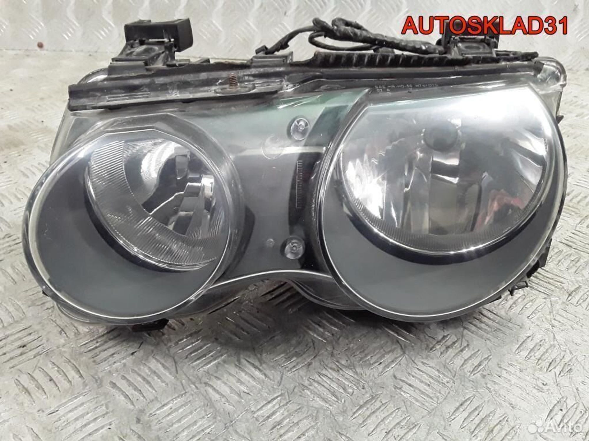 Фара левая BMW E46 Компакт 63126901969, 3600 рублей, Дубовое