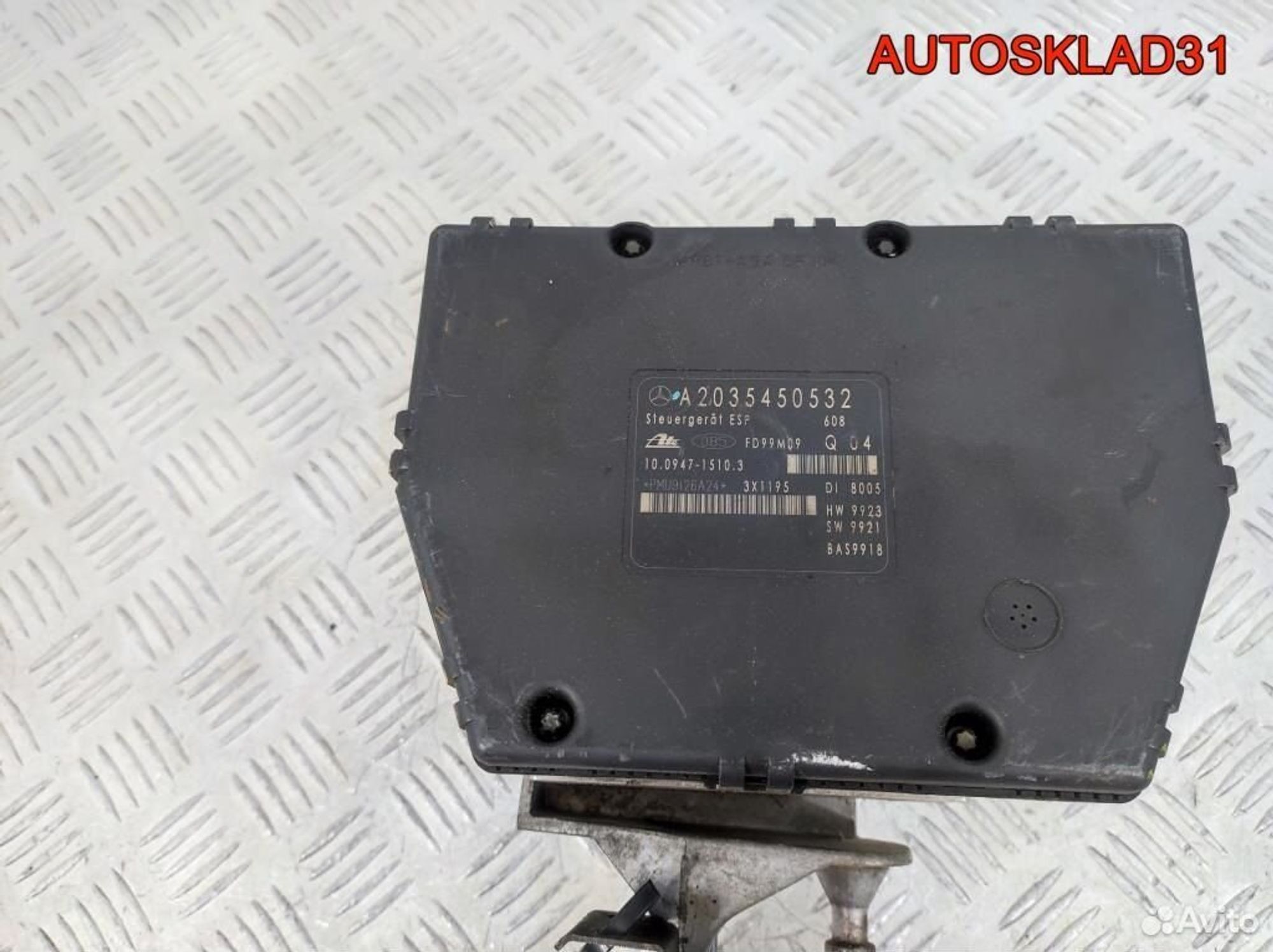Блок ABS насос Mercedes Benz W203 A2035450532, 10200 рублей, Дубовое