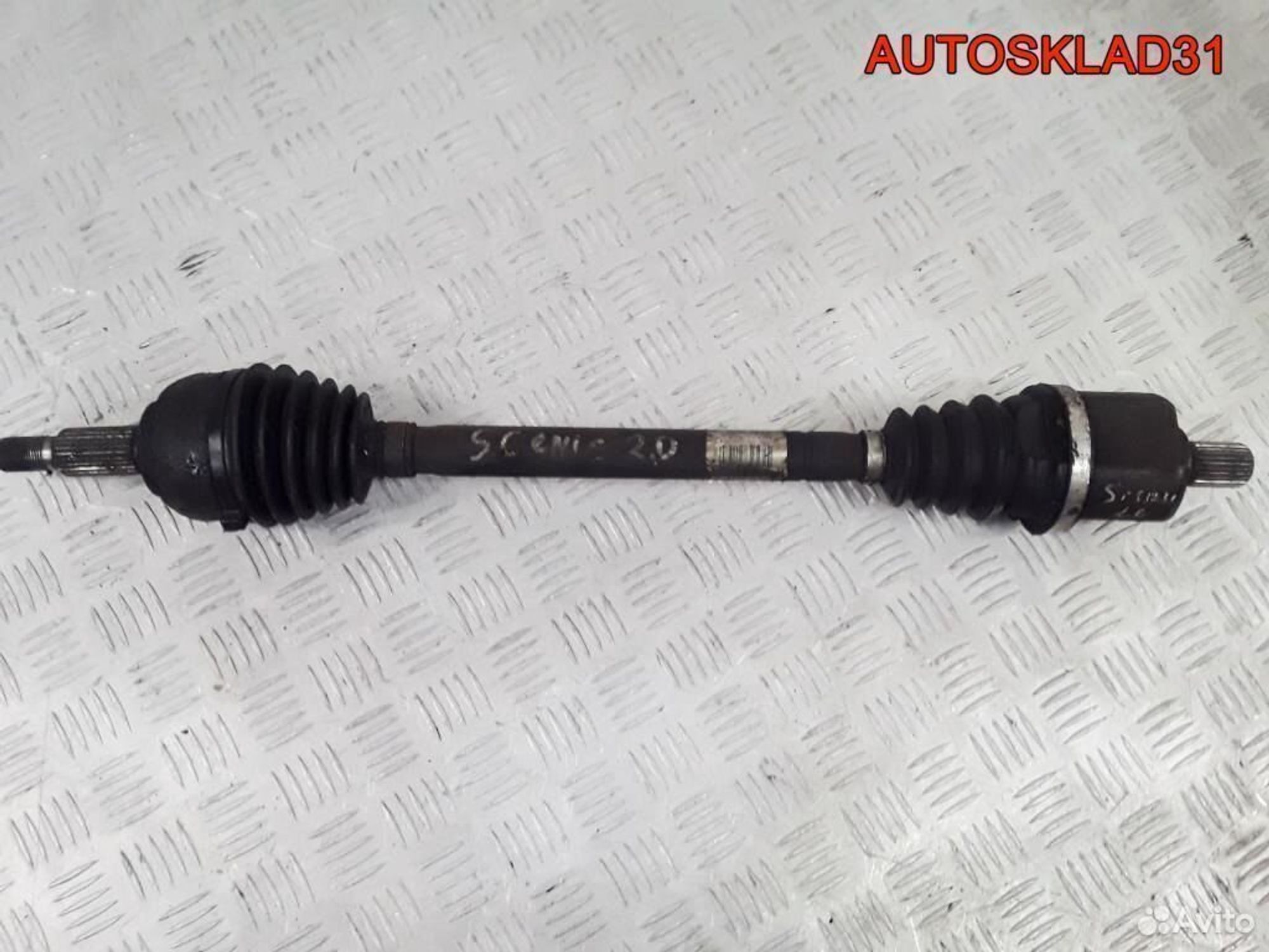 Полуось передняя левая Renault Scenic 2 8200276407, 2700 рублей, Дубовое