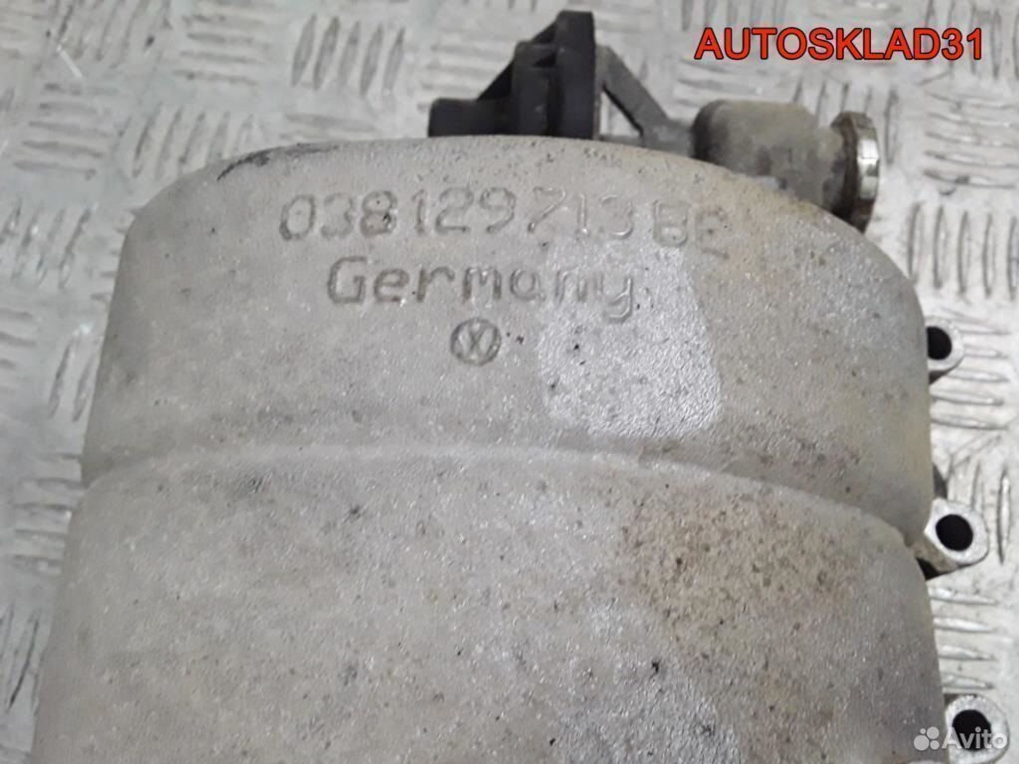 Коллектор впускной Volkswagen Caddy 3 038129713BE, 1200 рублей, Дубовое