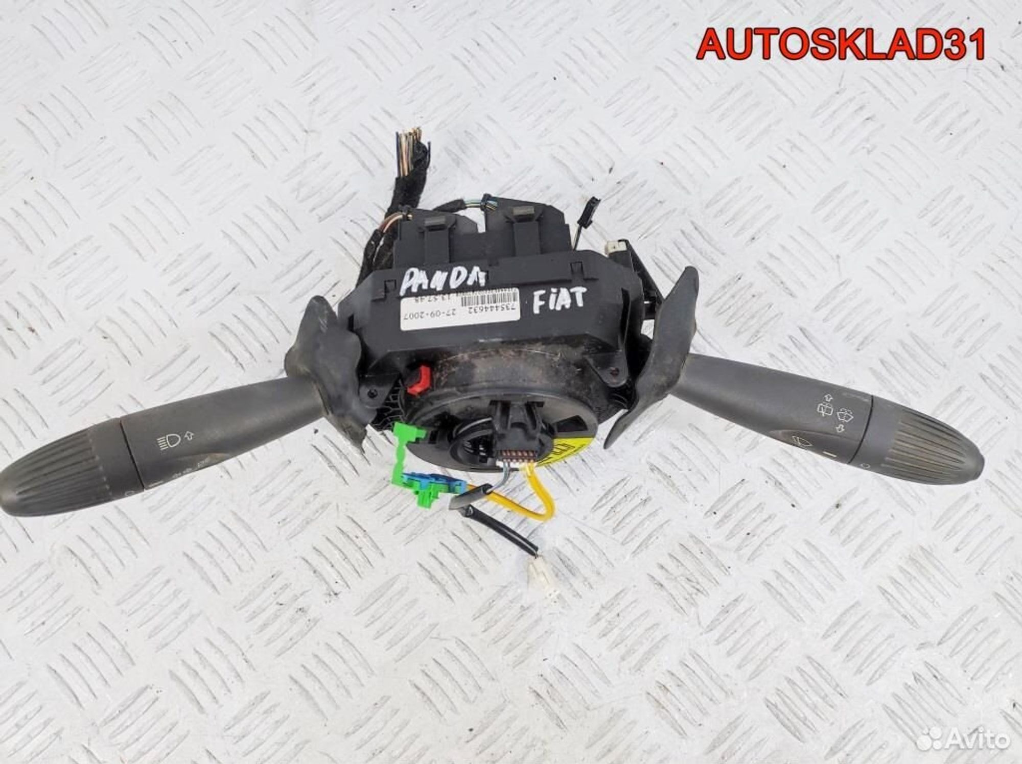 Переключатель подрулевой в сборе Fiat Panda, 2500 рублей, Дубовое