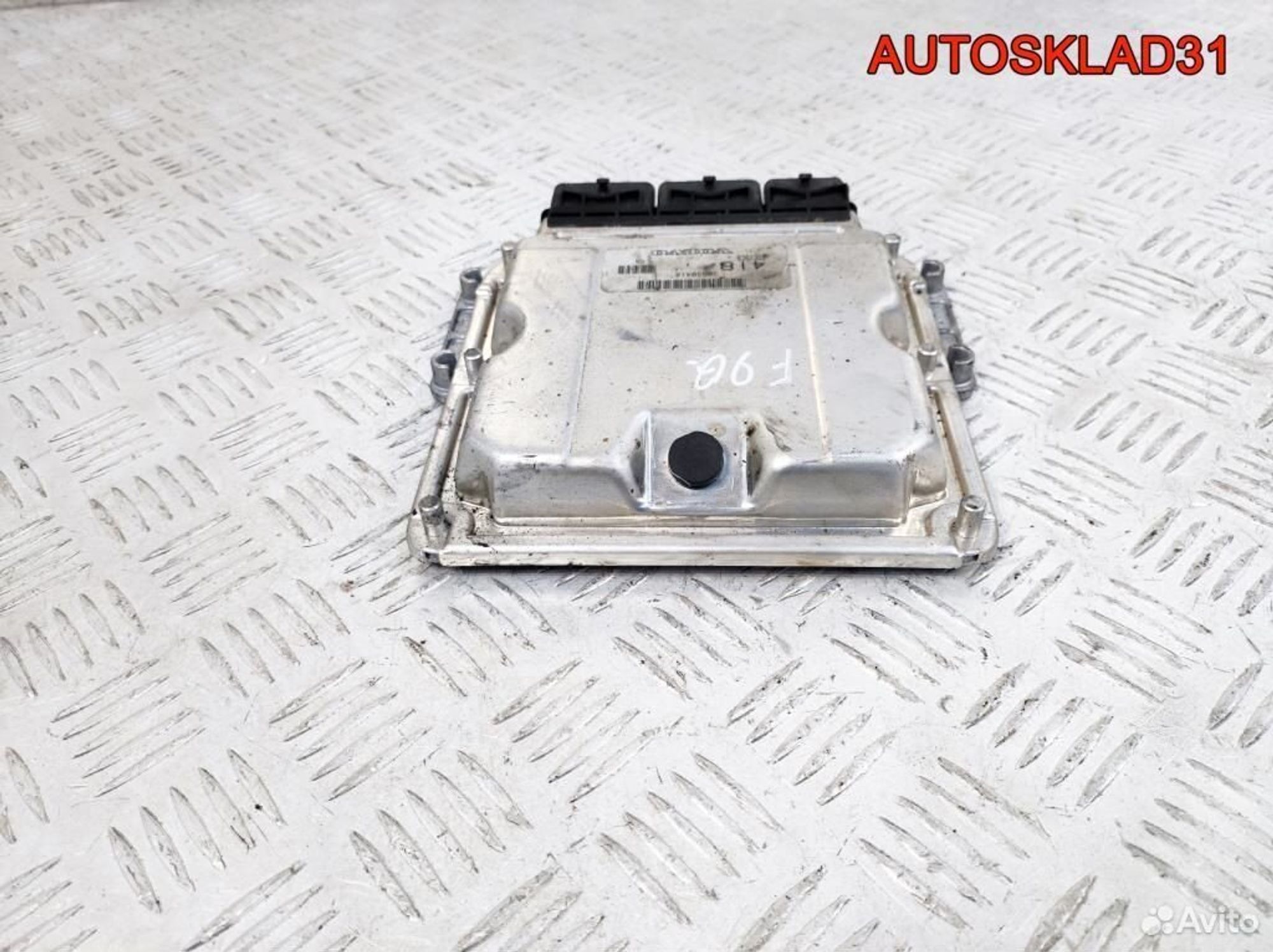 Блок эбу Volvo S40 19 DCI F9Q 0281011087, 5200 рублей, Дубовое