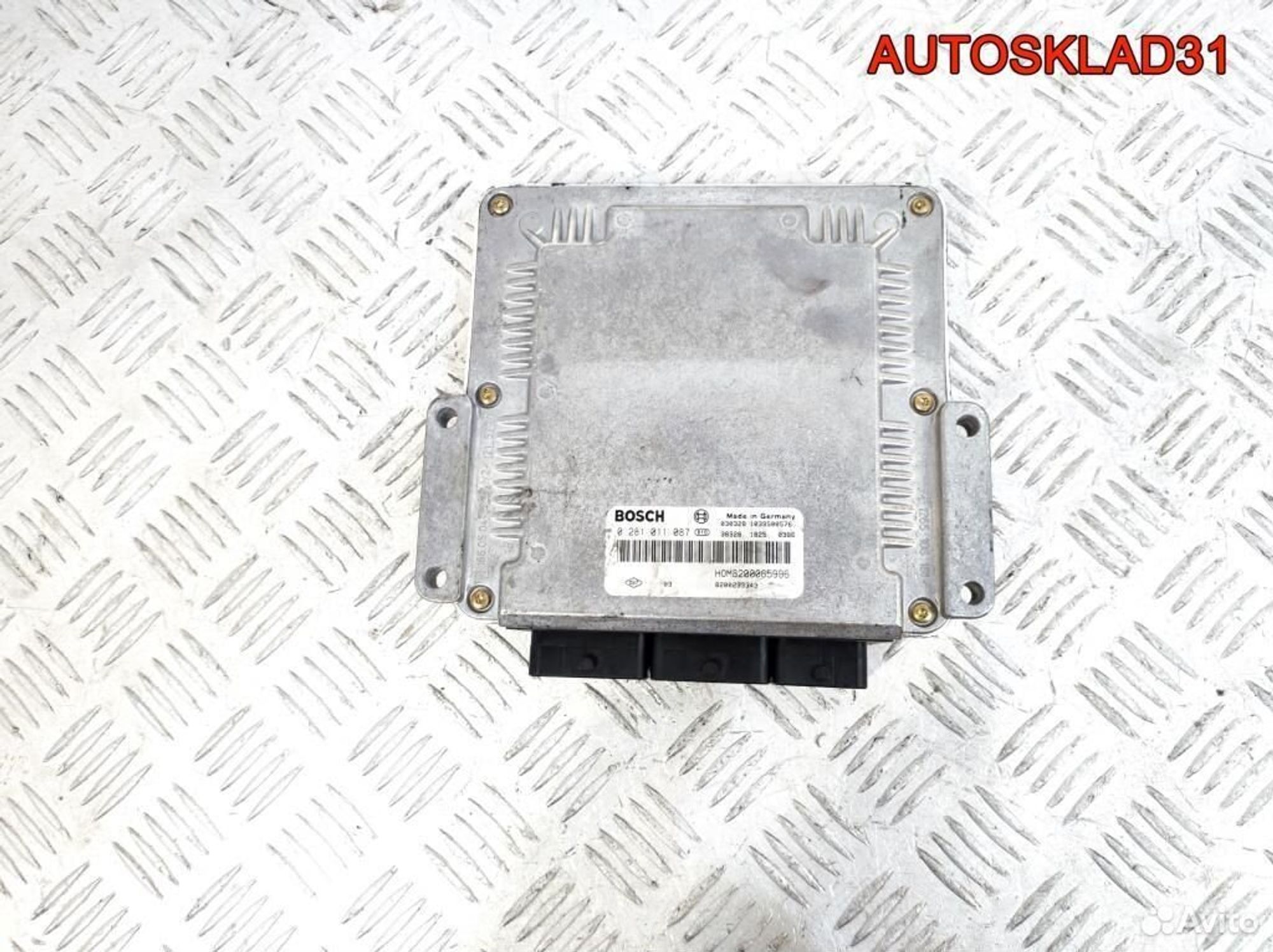 Блок эбу Volvo S40 19 DCI F9Q 0281011087, 5200 рублей, Дубовое