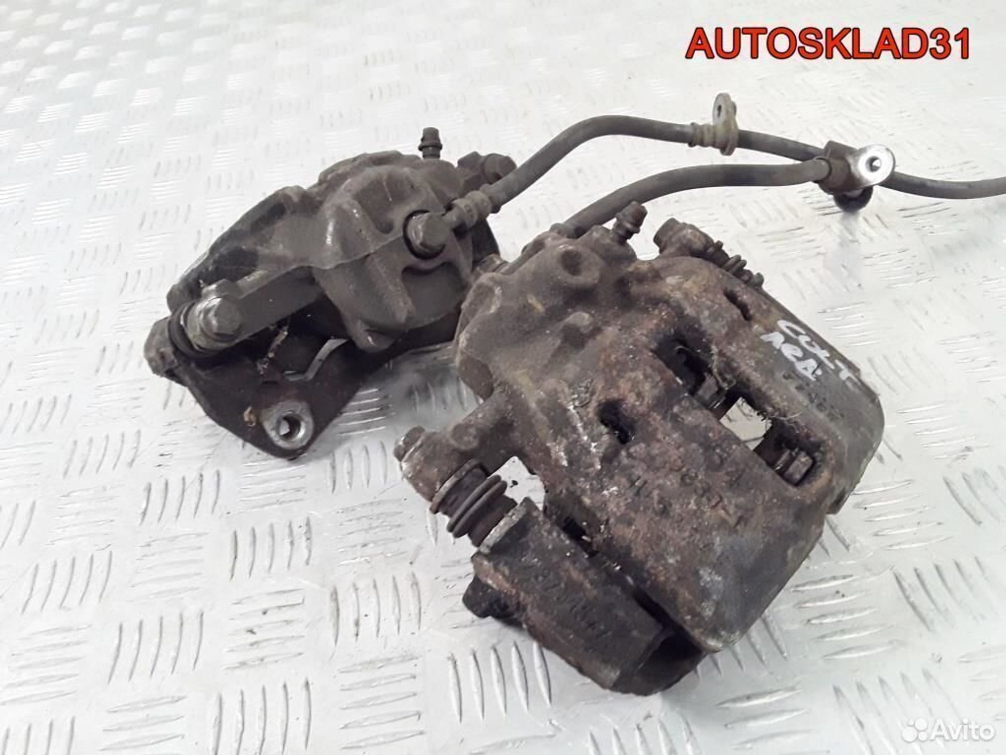 Суппорт тормозной перед. Mitsubishi Colt 4605A065, 1800 рублей, Дубовое