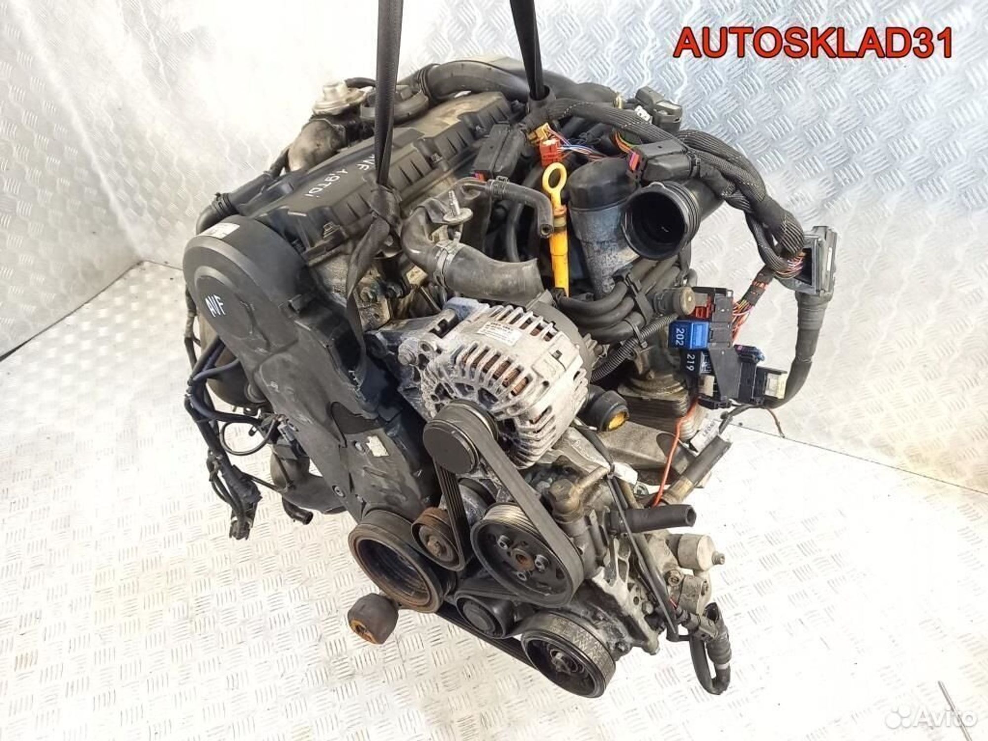 Двигатель AVF Audi A4 B6 1.9 Дизель Цена за СТОЛБИК, 55000 рублей, Дубовое