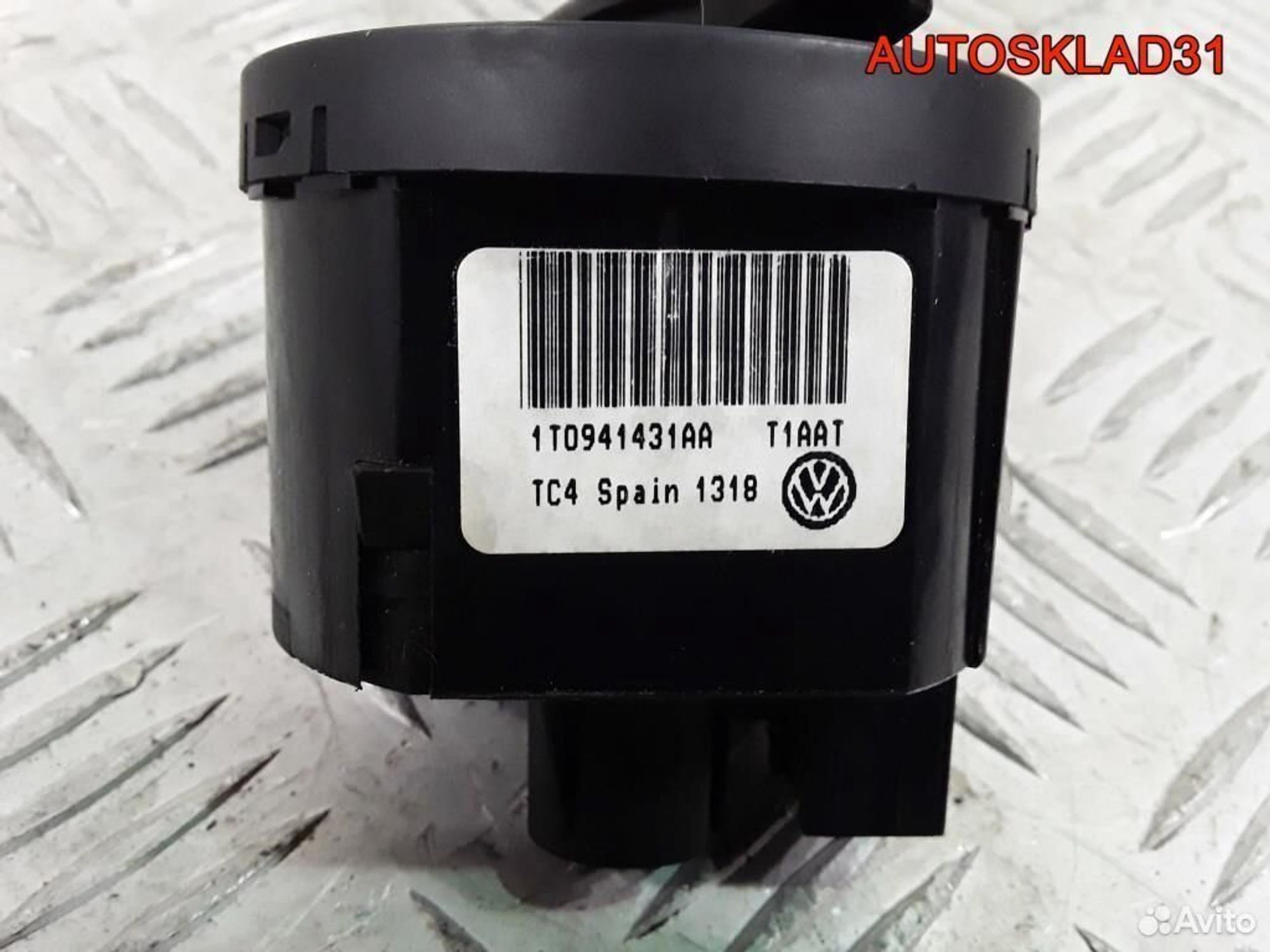 Переключатель света VW Caddy 3 1T0941431AA, 1700 рублей, Дубовое