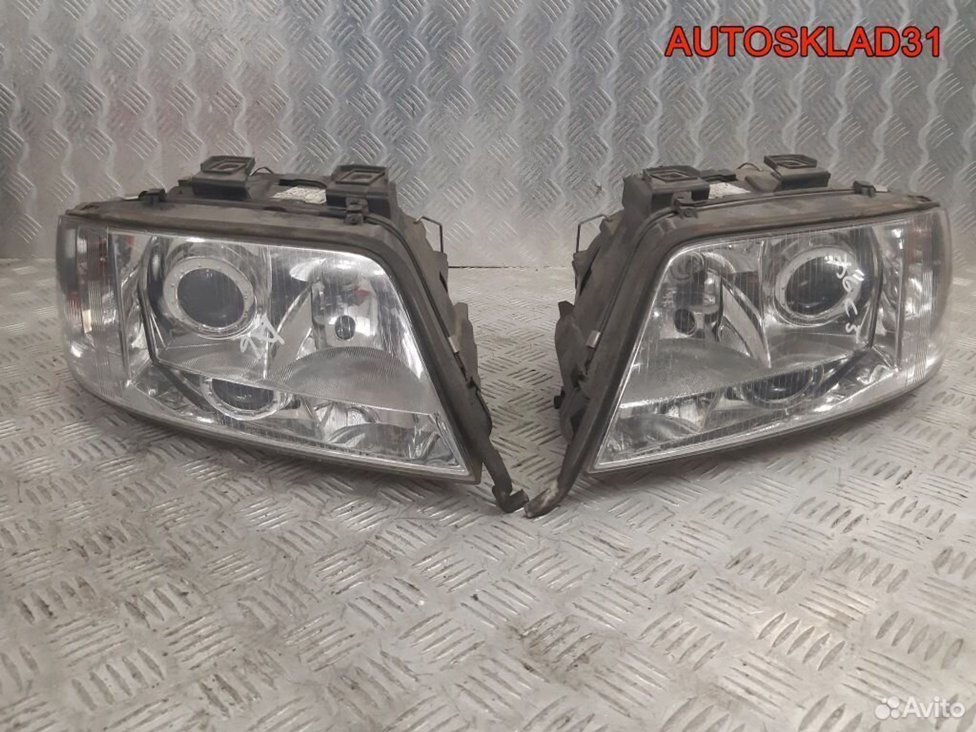 Фары Галоген Audi A6 C5 Дорестайлинг, 7300 рублей, Дубовое