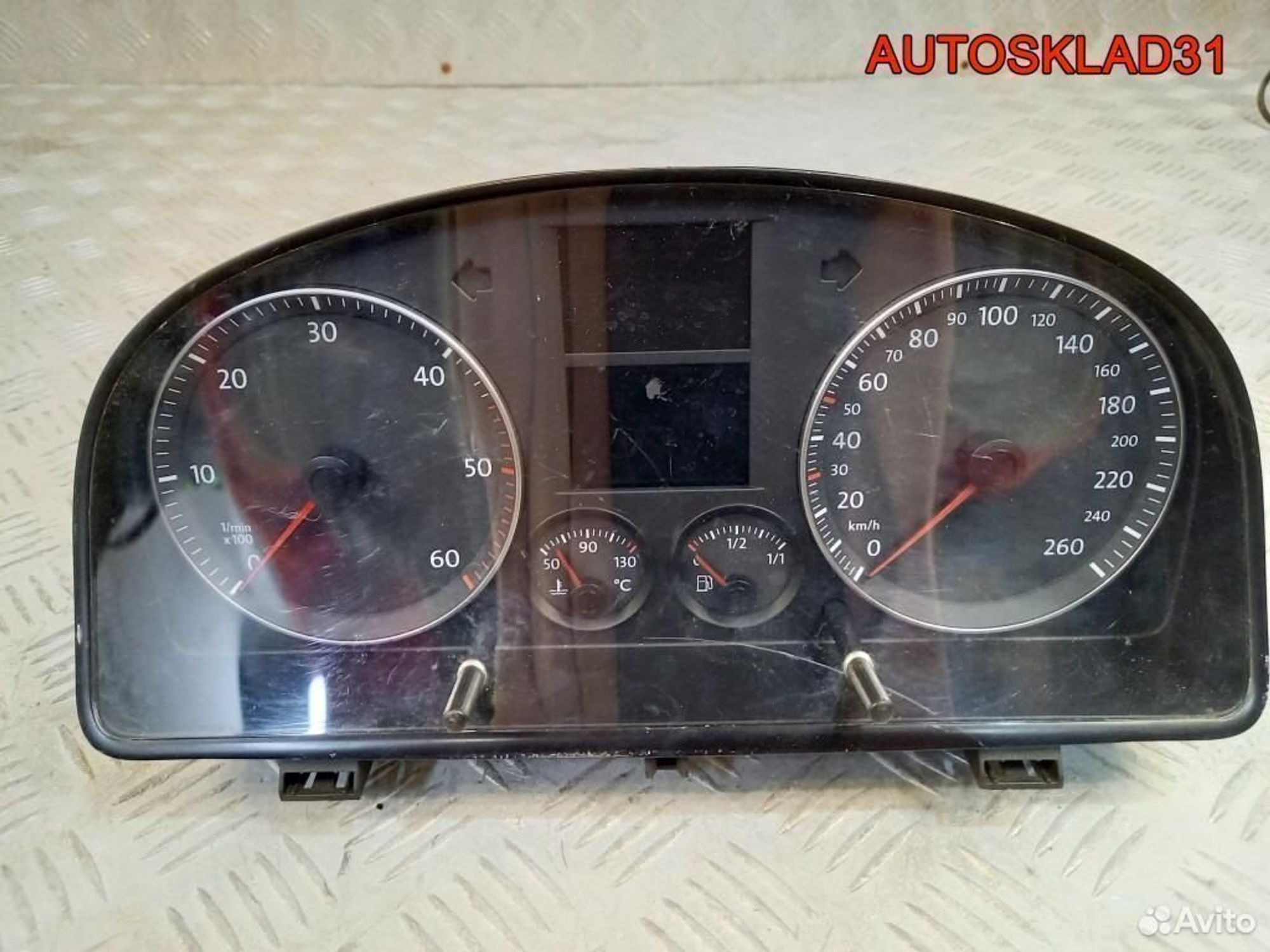 Панель приборов VW Touran 1T0920861A Дизель, 3600 рублей, Дубовое