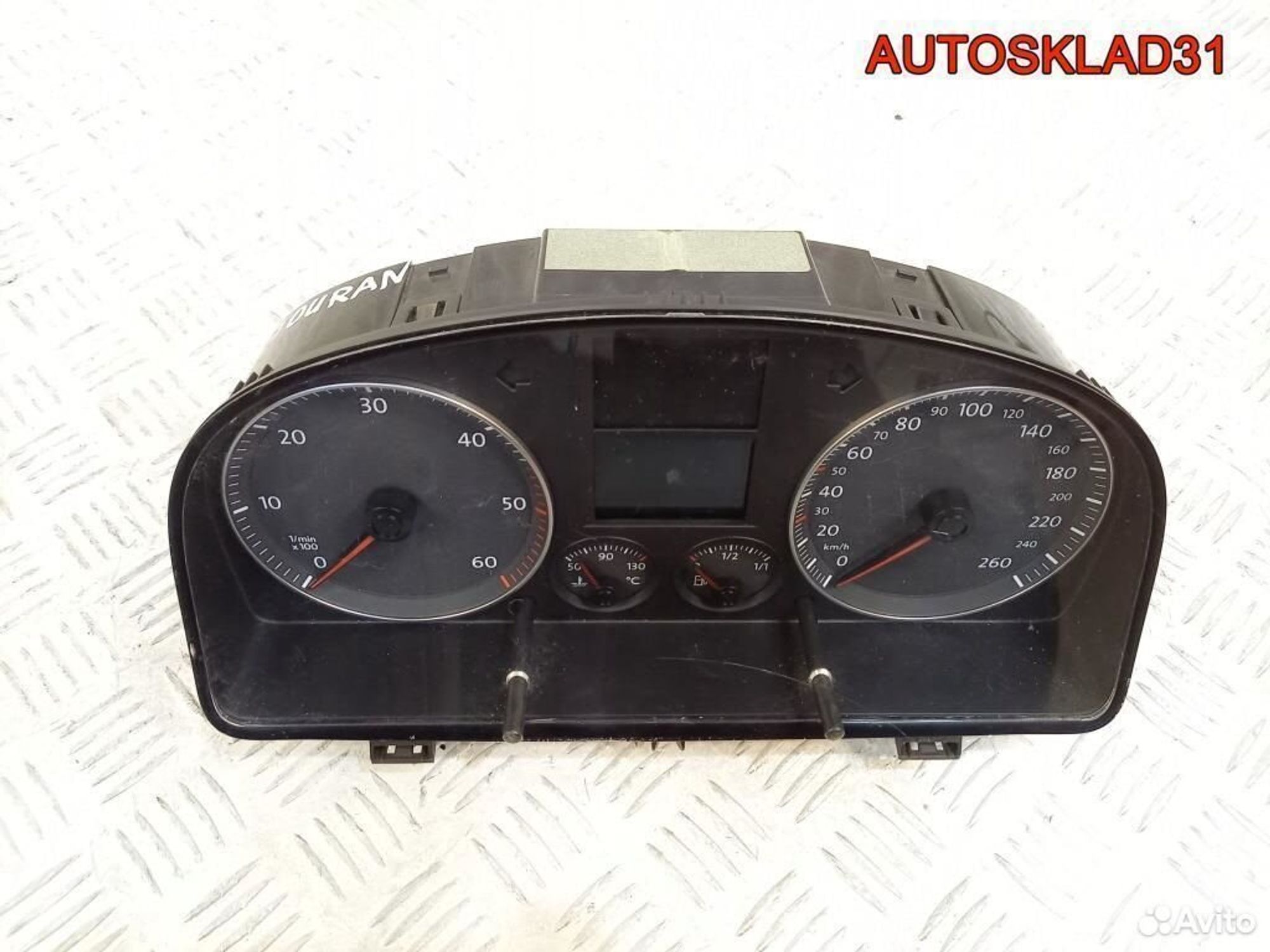 Панель приборов VW Touran 1T0920861A Дизель, 3600 рублей, Дубовое