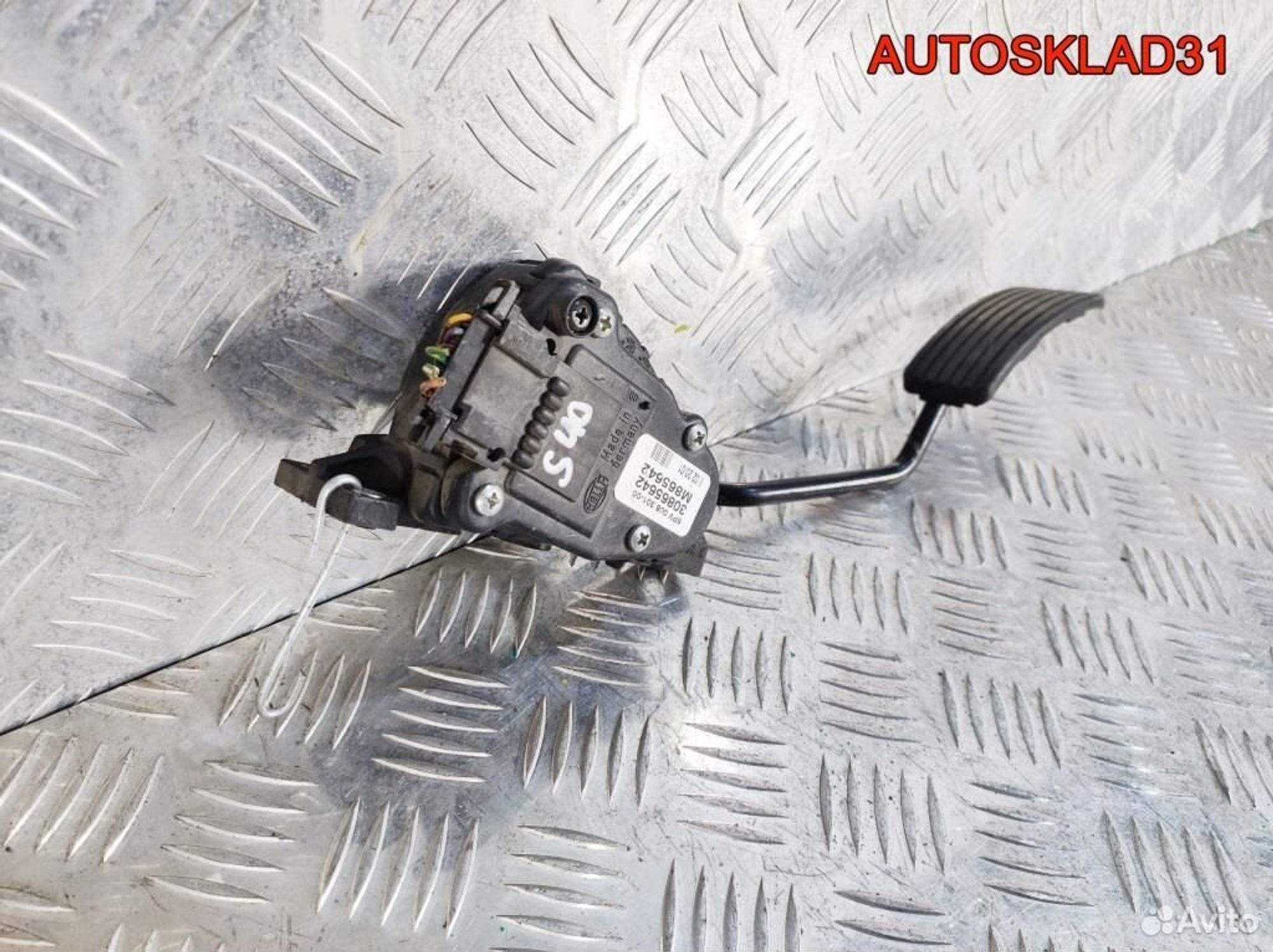 Педаль газа Volvo S40 30865642, 2600 рублей, Дубовое