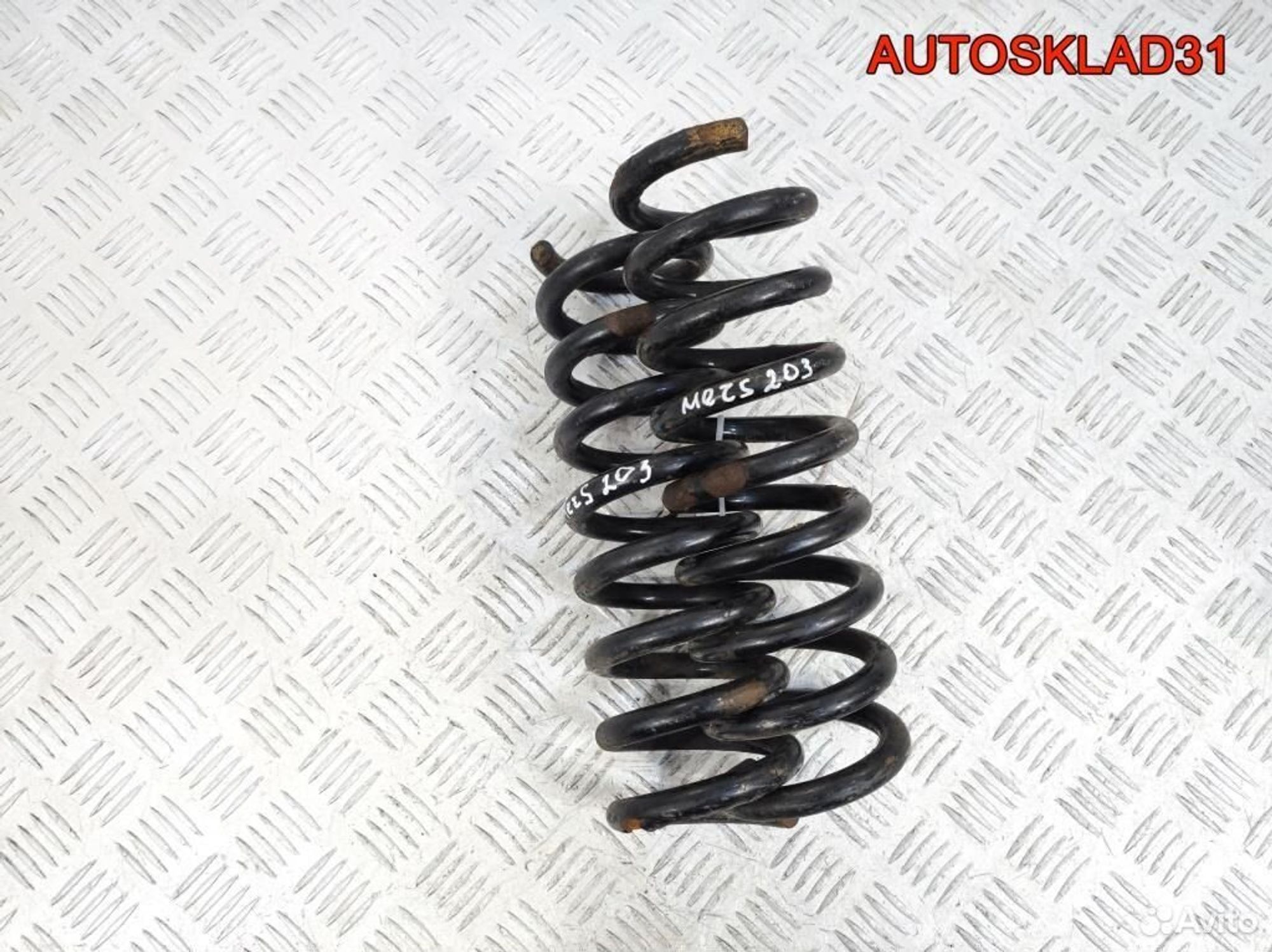 Пружина задняя Mercedes Benz W203 A2103243404, 1400 рублей, Дубовое