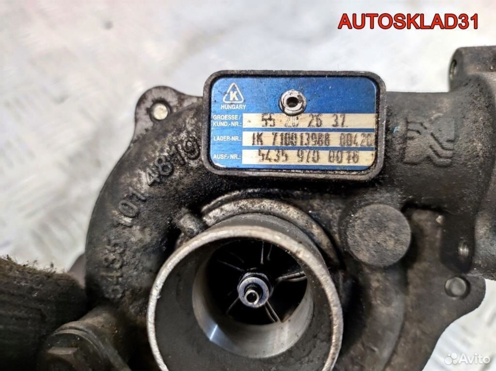 Турбина Opel Corsa D 1.3 Z13DTJ 55202637 Дизель, 7000 рублей, Дубовое