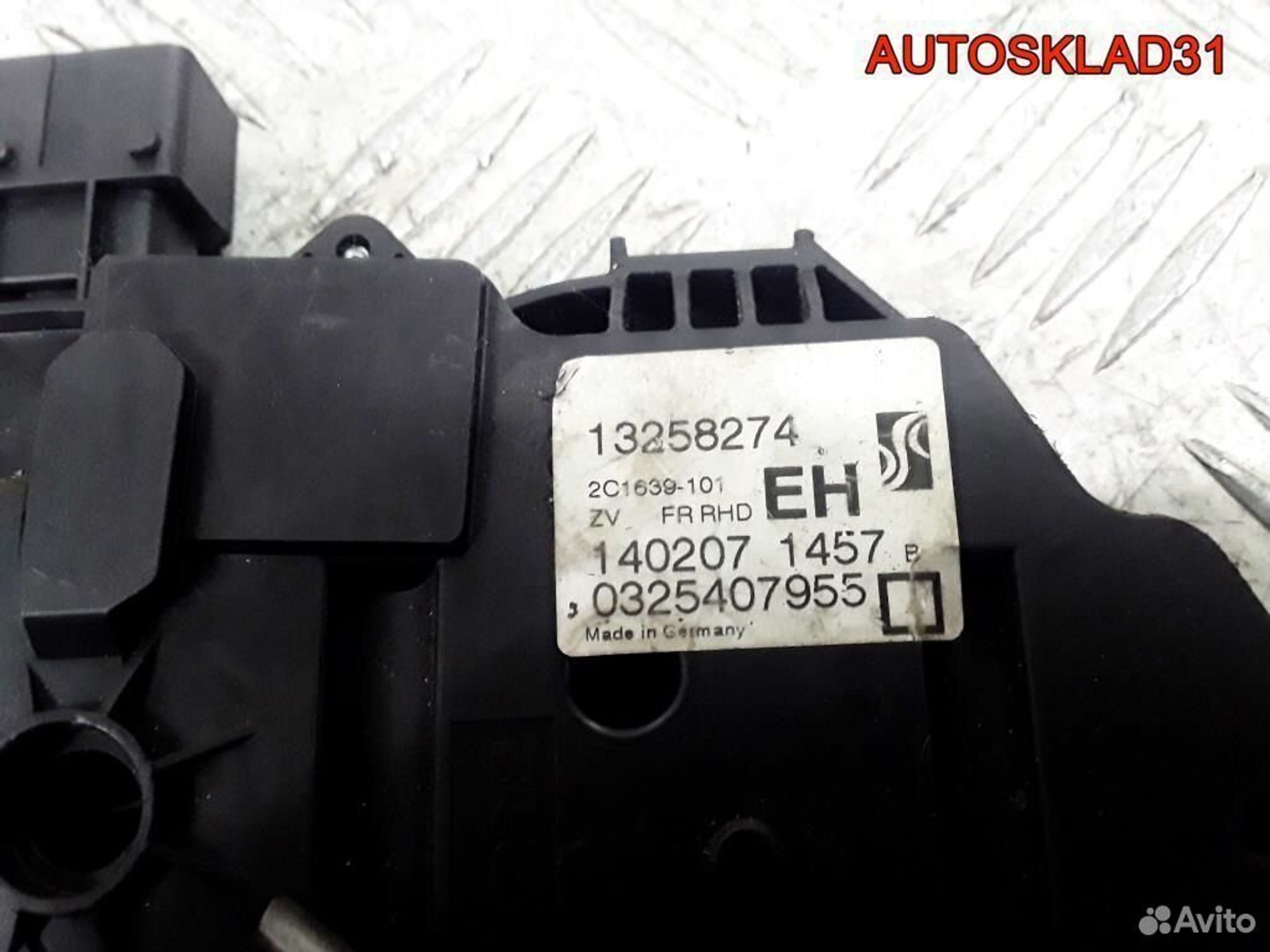 Замок двери передней правой Opel Corsa D 13258274, 6000 рублей, Дубовое