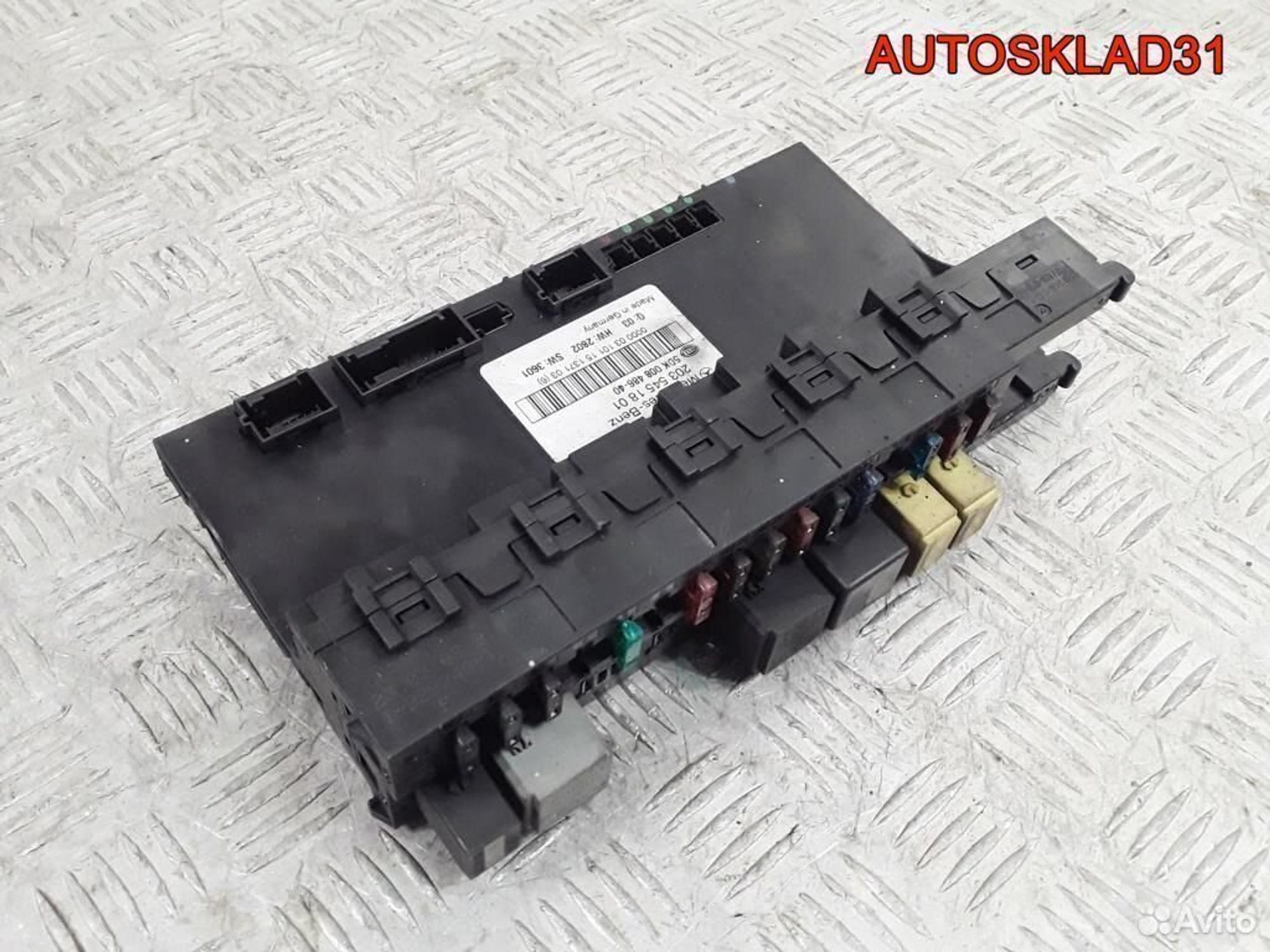 Блок предохранителей Mercedes W203 2035451801, 4600 рублей, Дубовое