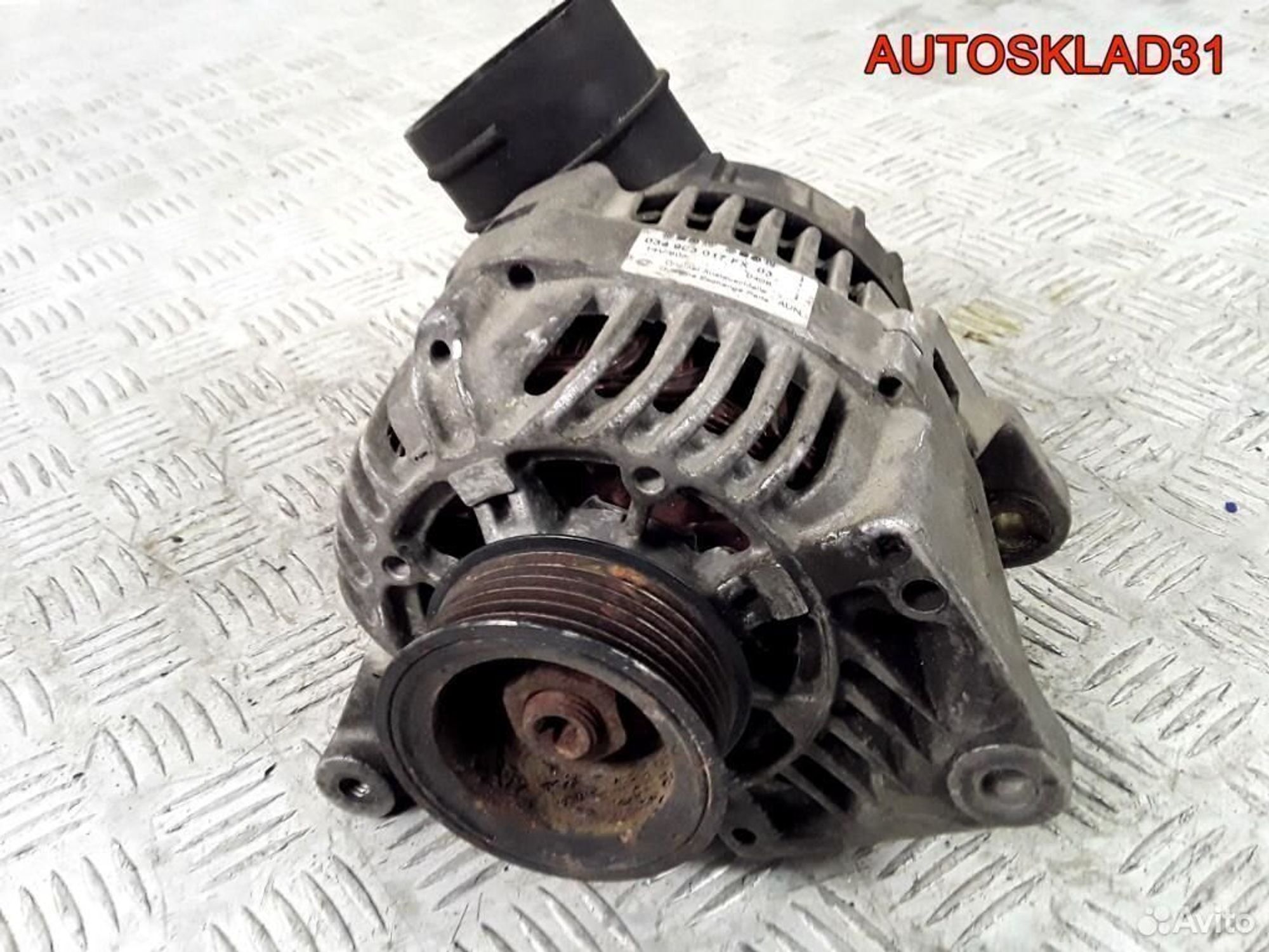 Генератор 90A Audi 80 B4 034903017FX бензин, 4100 рублей, Дубовое