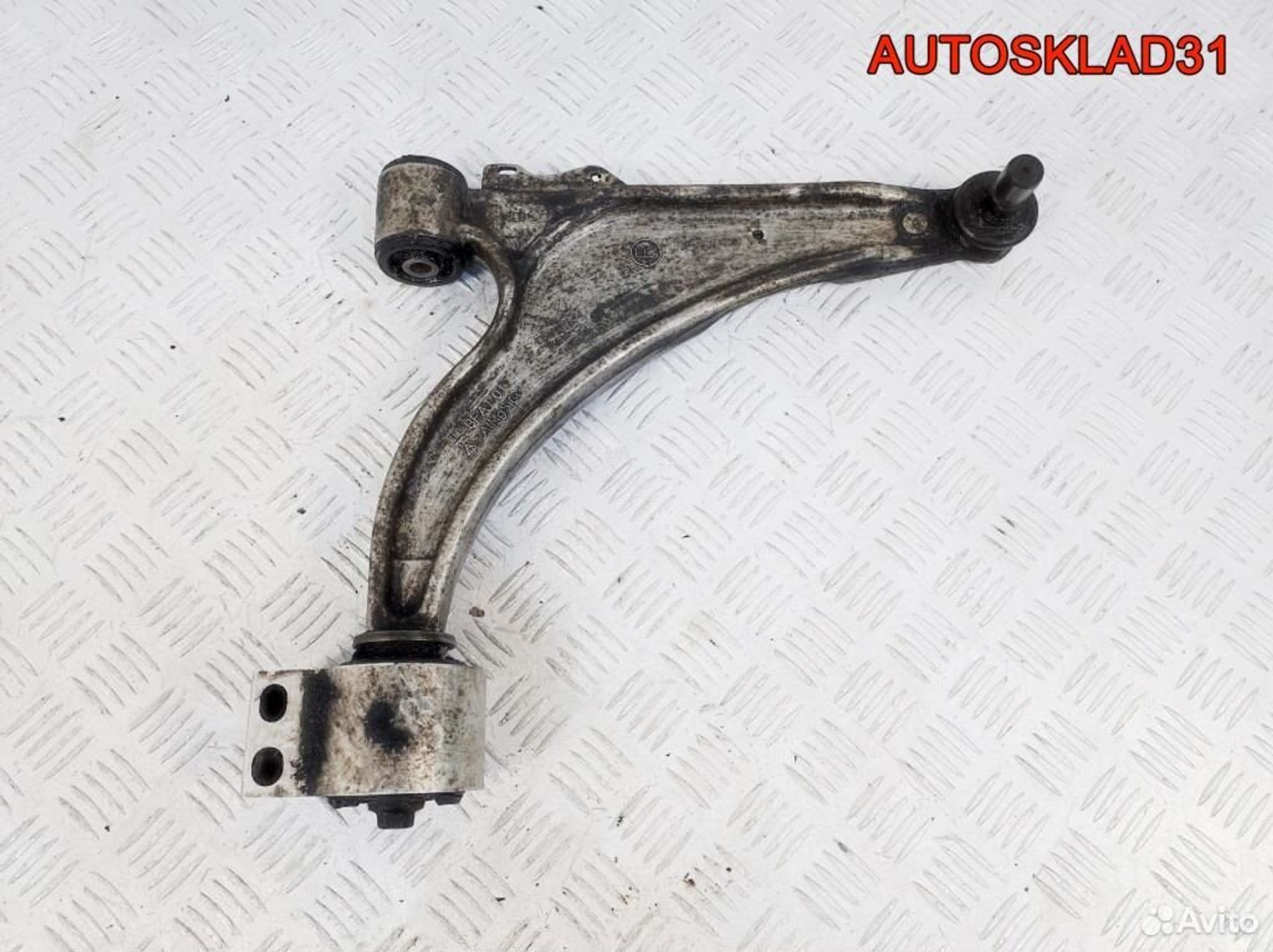 Рычаг передний правый нижний Opel Astra J A20DTH, 2900 рублей, Дубовое