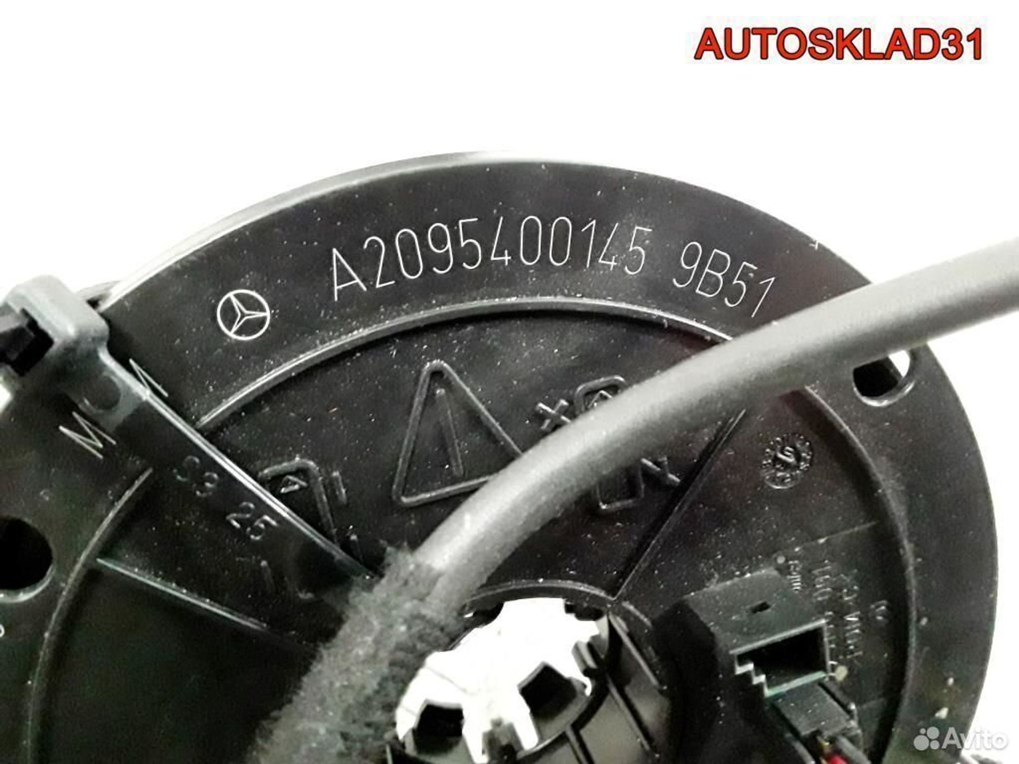 Шлейф подрулевой Mercedes Benz W203 A0004640618, 4900 рублей, Дубовое