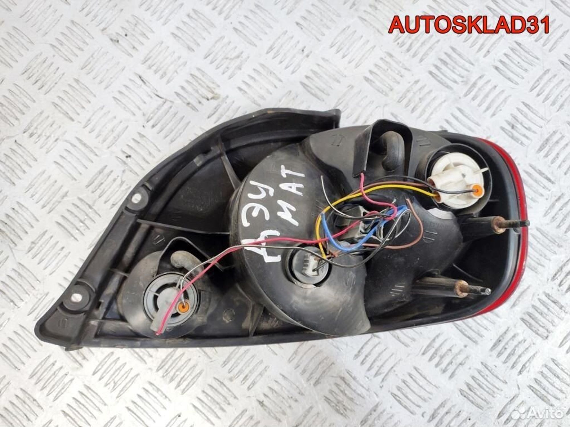 Фонарь задний левый Daewoo Matiz M100 96563512, 1500 рублей, Дубовое