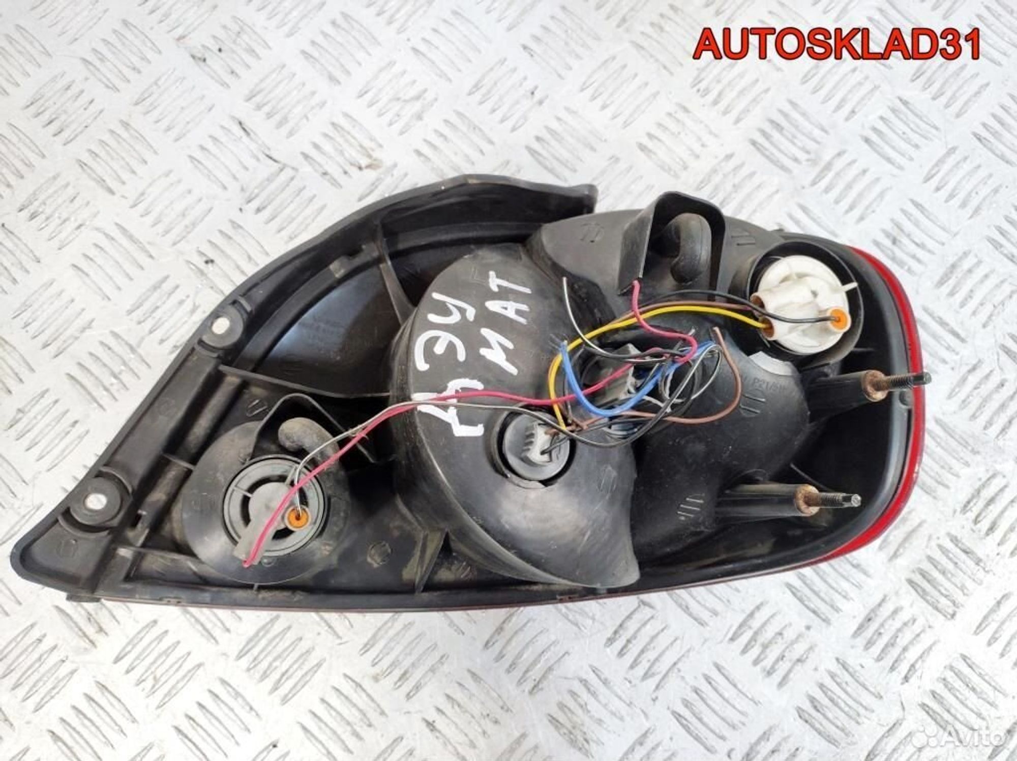 Фонарь задний левый Daewoo Matiz M100 96563512, 1500 рублей, Дубовое