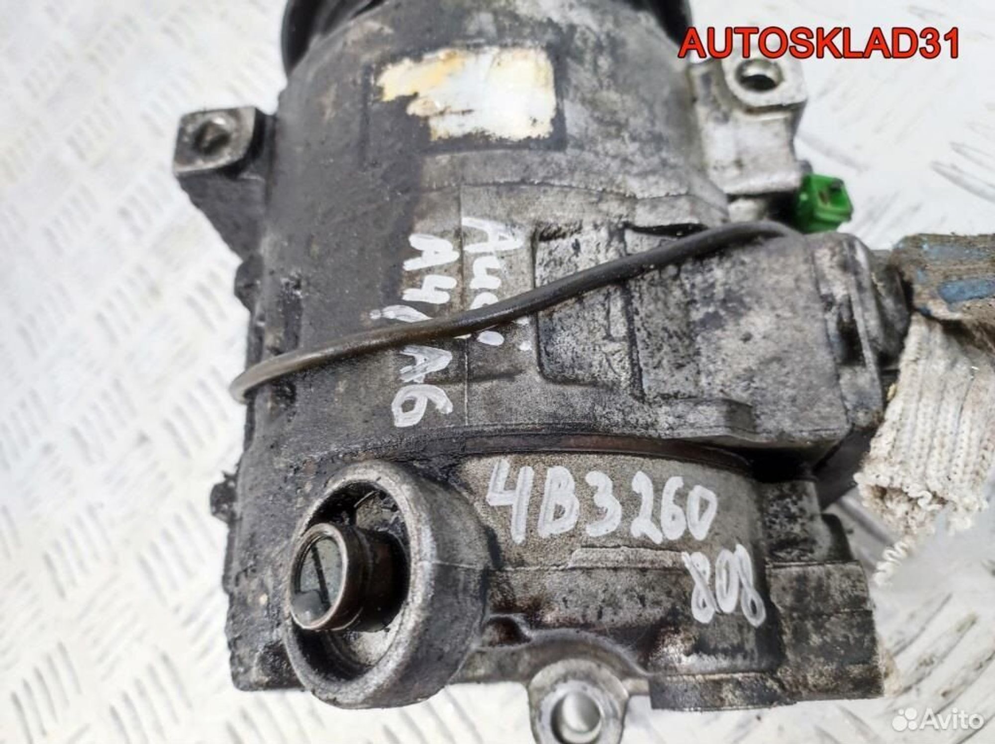 Компрессор кондиционера Audi A6 C5 4B3260808, 7200 рублей, Дубовое