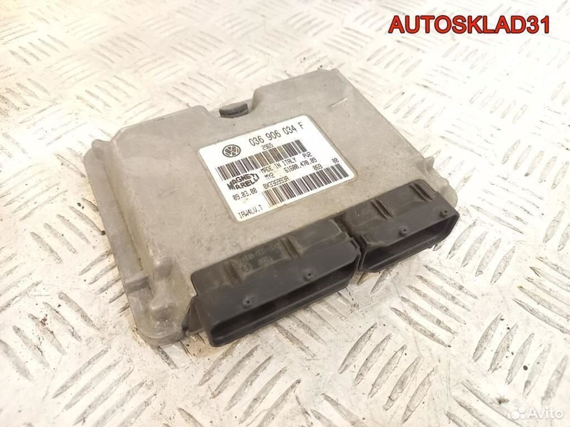 Блок эбу Volkswagen Lupo 1.4 APE 036906034F, 1800 рублей, Дубовое