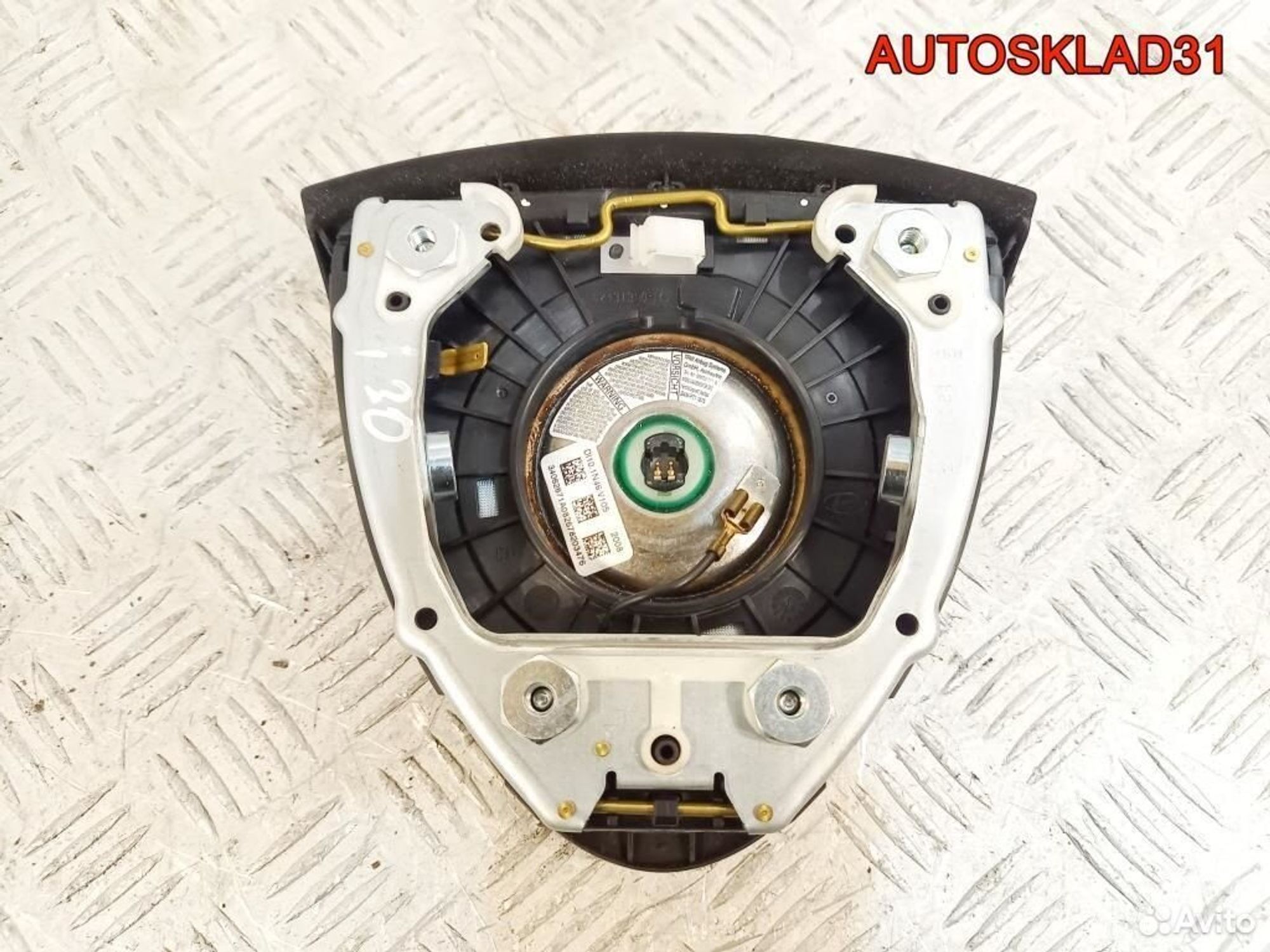 Подушка безопасности в руль Hyundai i30 569002R000, 3600 рублей, Дубовое