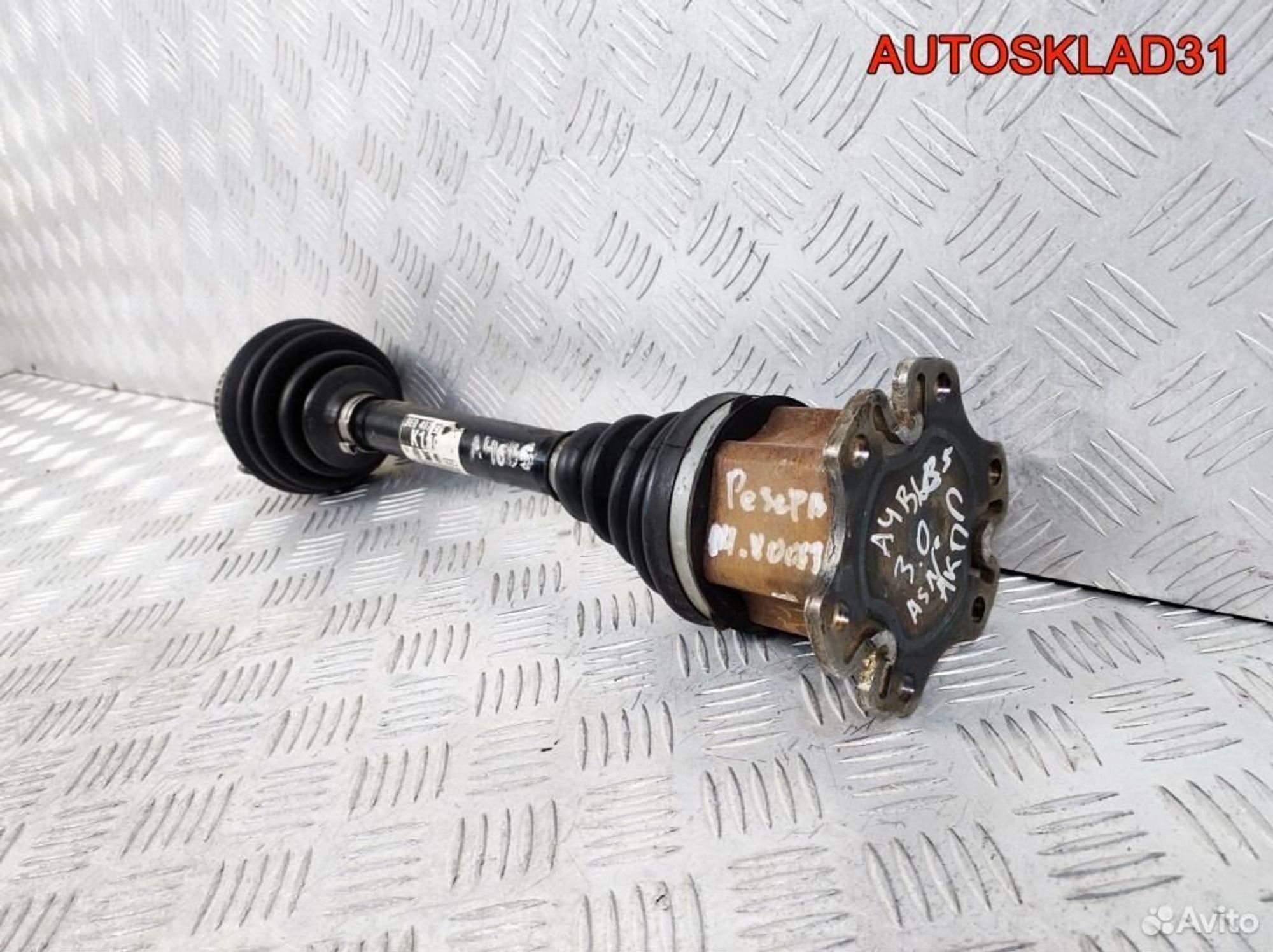 Полуось передняя левая Audi A4 B6 8E0407271T АКПП, 5200 рублей, Дубовое