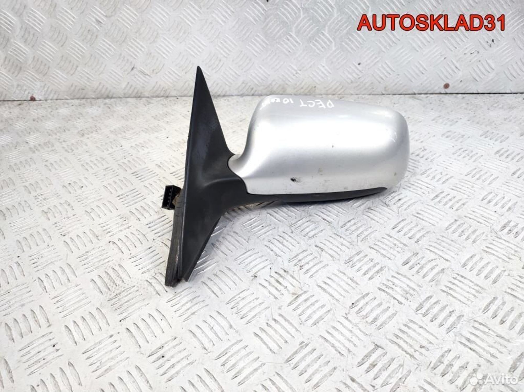 Зеркало левое 10 контактов Audi A6 C5 Рестайлинг, 5900 рублей, Дубовое