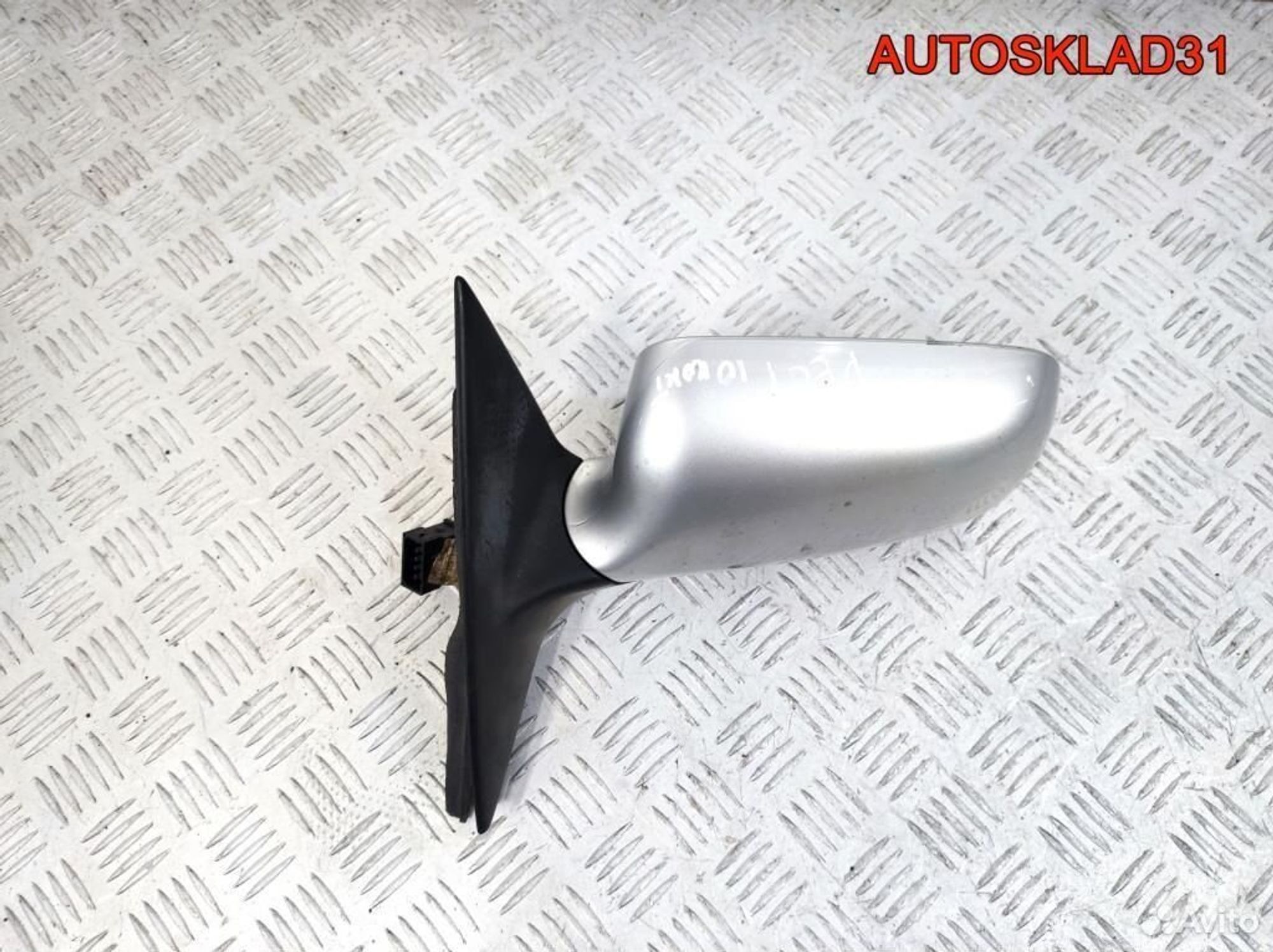 Зеркало левое 10 контактов Audi A6 C5 Рестайлинг, 5900 рублей, Дубовое