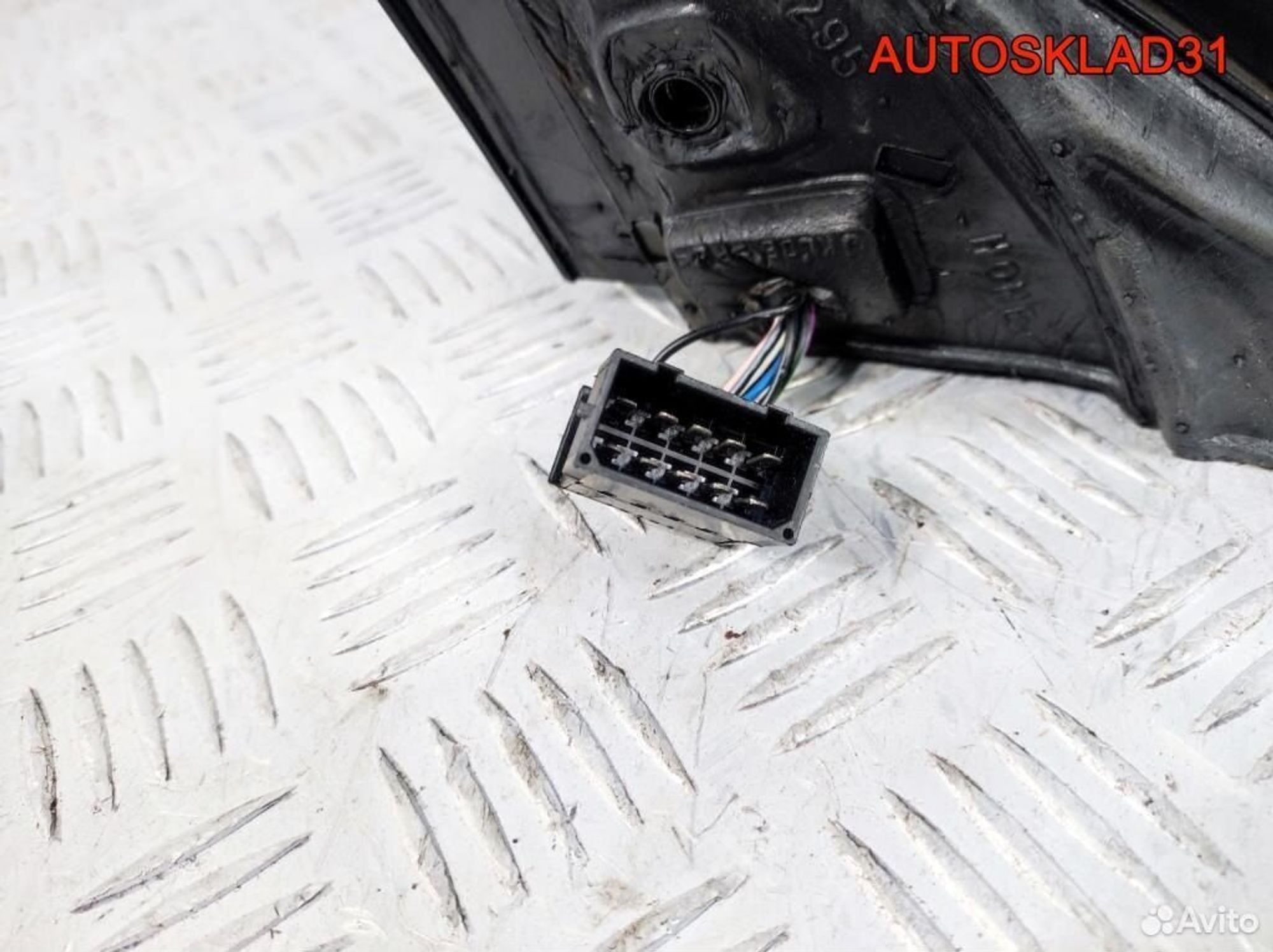 Зеркало левое 10 контактов Audi A6 C5 Рестайлинг, 5900 рублей, Дубовое