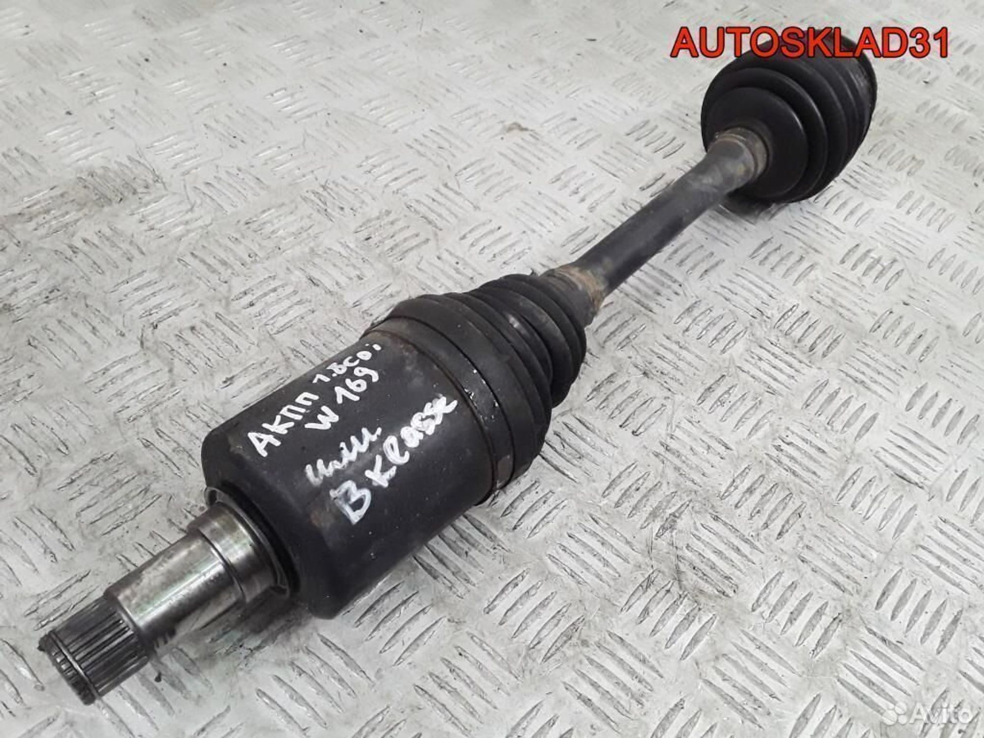 Полуось передняя левая Mercedes W169 1,8 цди АКПП, 9400 рублей, Дубовое