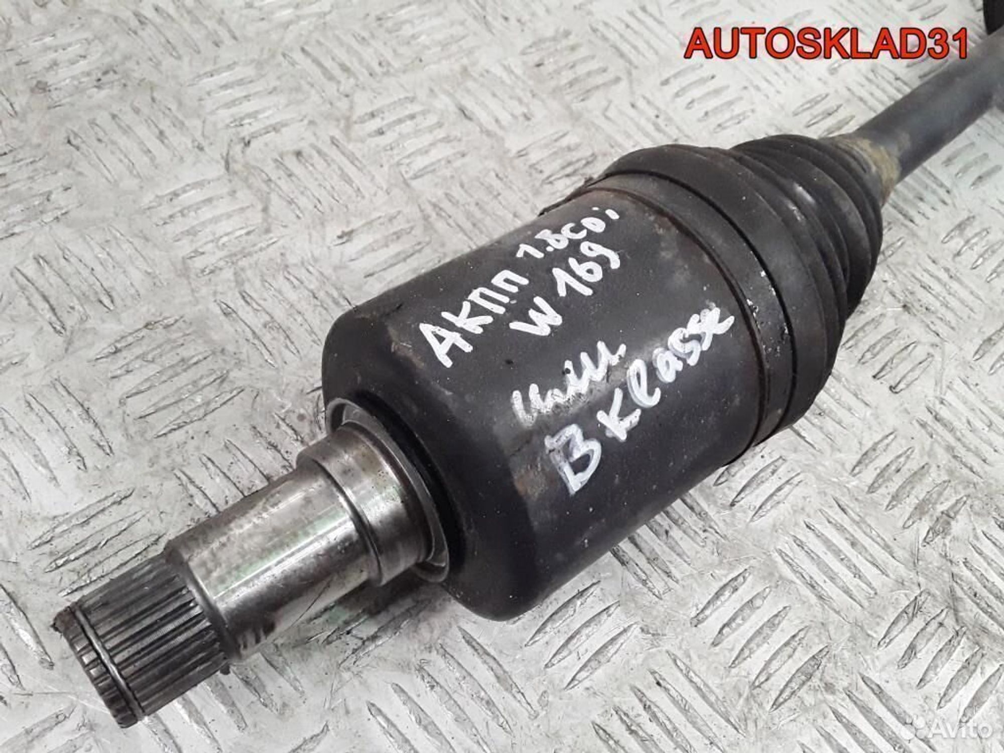 Полуось передняя левая Mercedes W169 1,8 цди АКПП, 9400 рублей, Дубовое