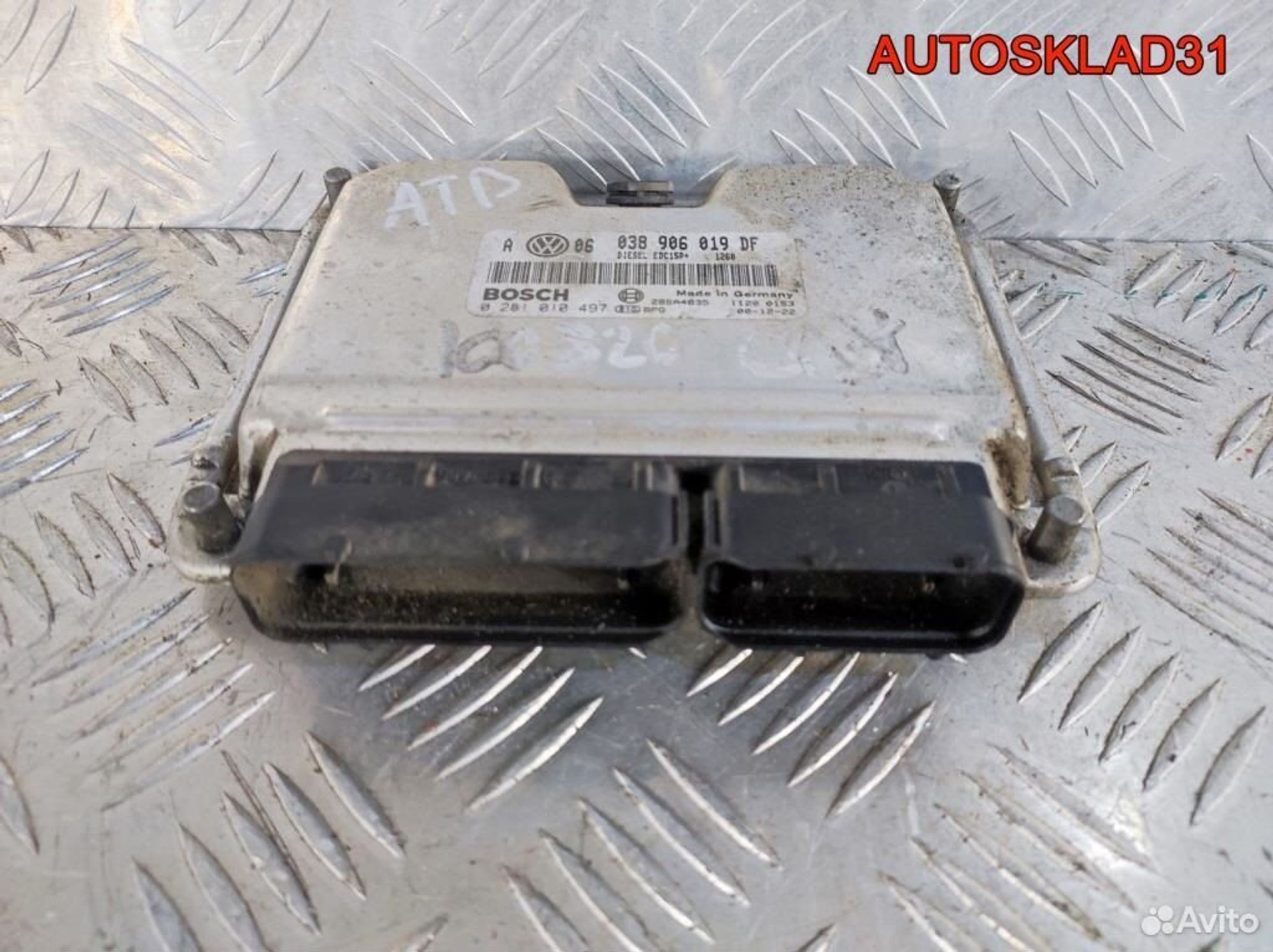 Блок ЭБУ VW Golf 4 1,9 ATD Дизель 038906019DF, 2000 рублей, Дубовое