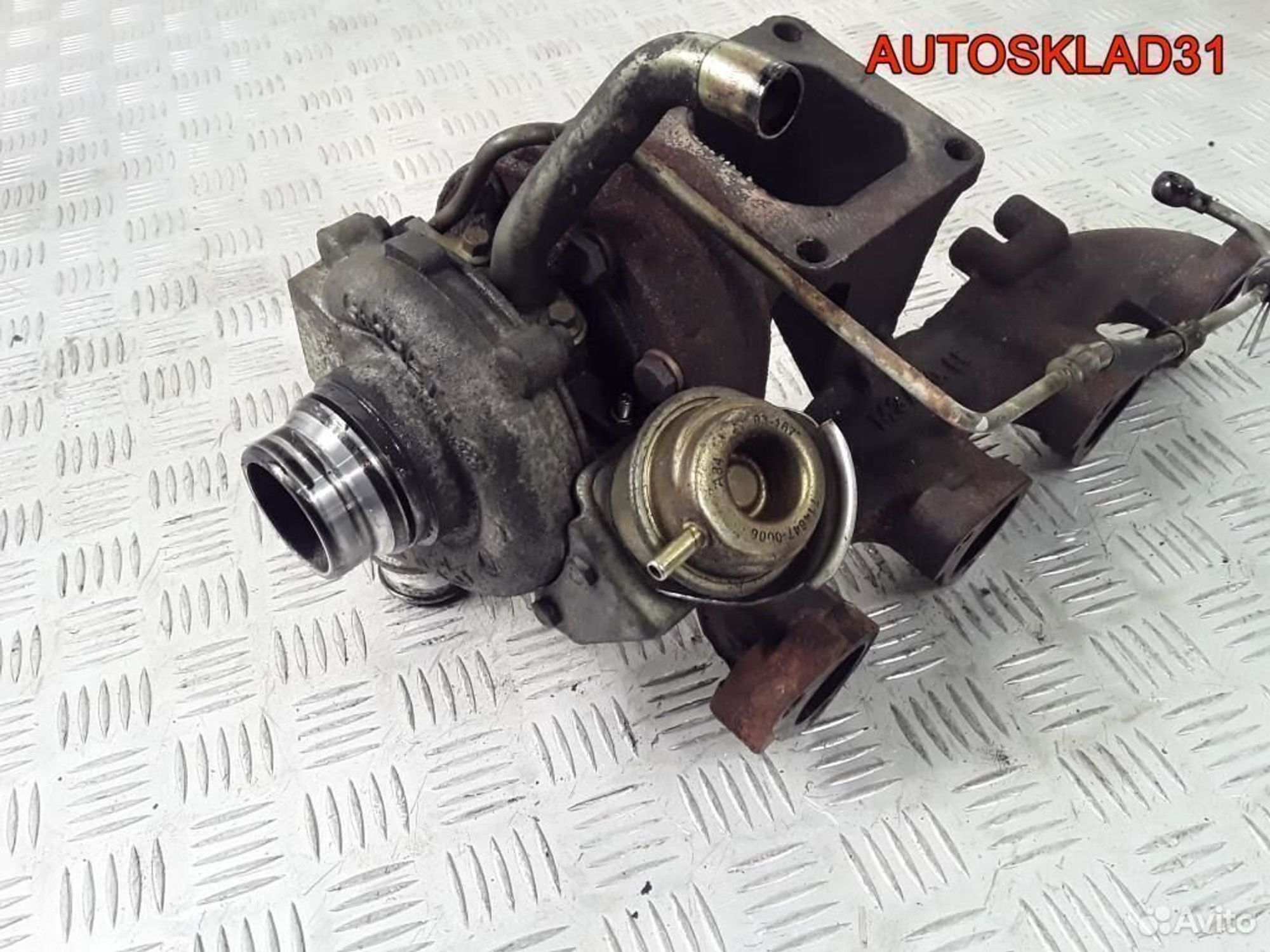 Турбина Ford Focus 1 1,8 дизель 1s4q6k682al, 7000 рублей, Дубовое