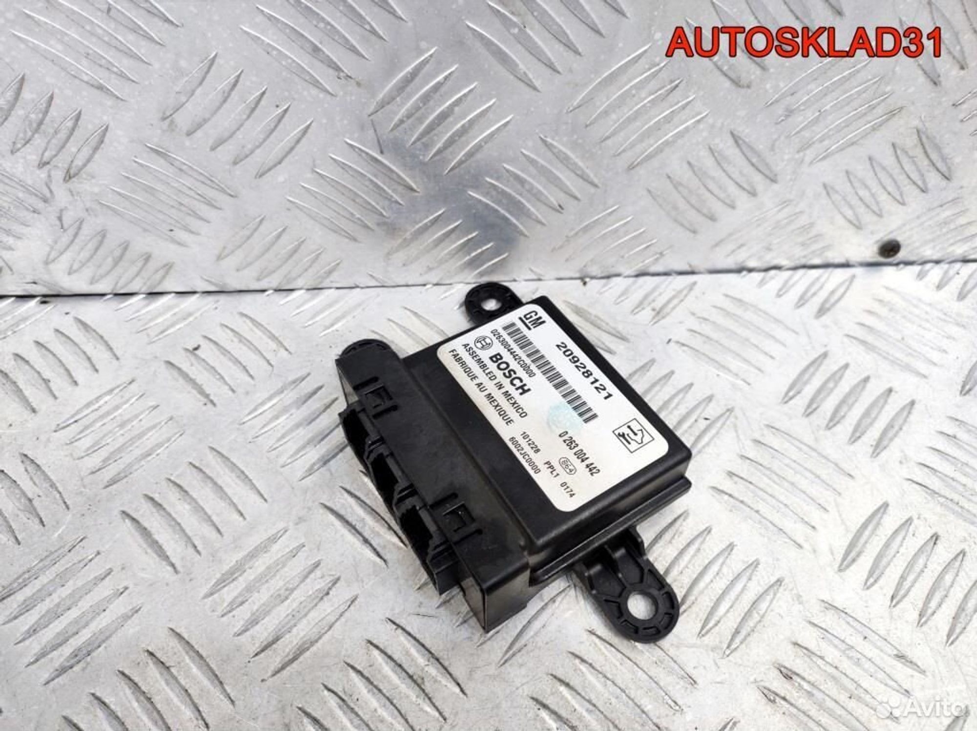 Блок управления парктроником Opel Astra J 20928121, 4100 рублей, Дубовое