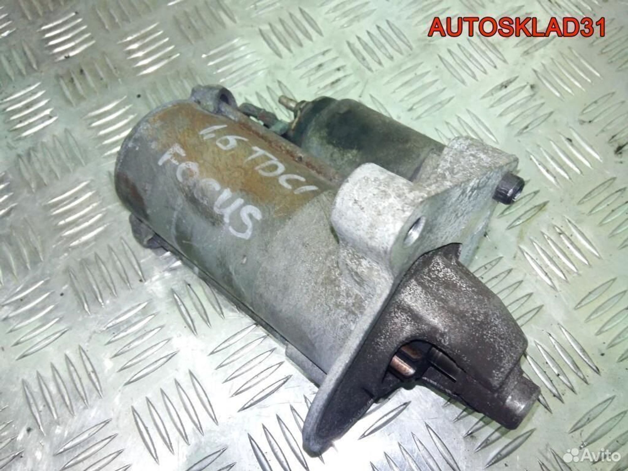 Стартер Ford Focus 2 1.6 hhda 3m5t11000cf Дизель, 3200 рублей, Дубовое