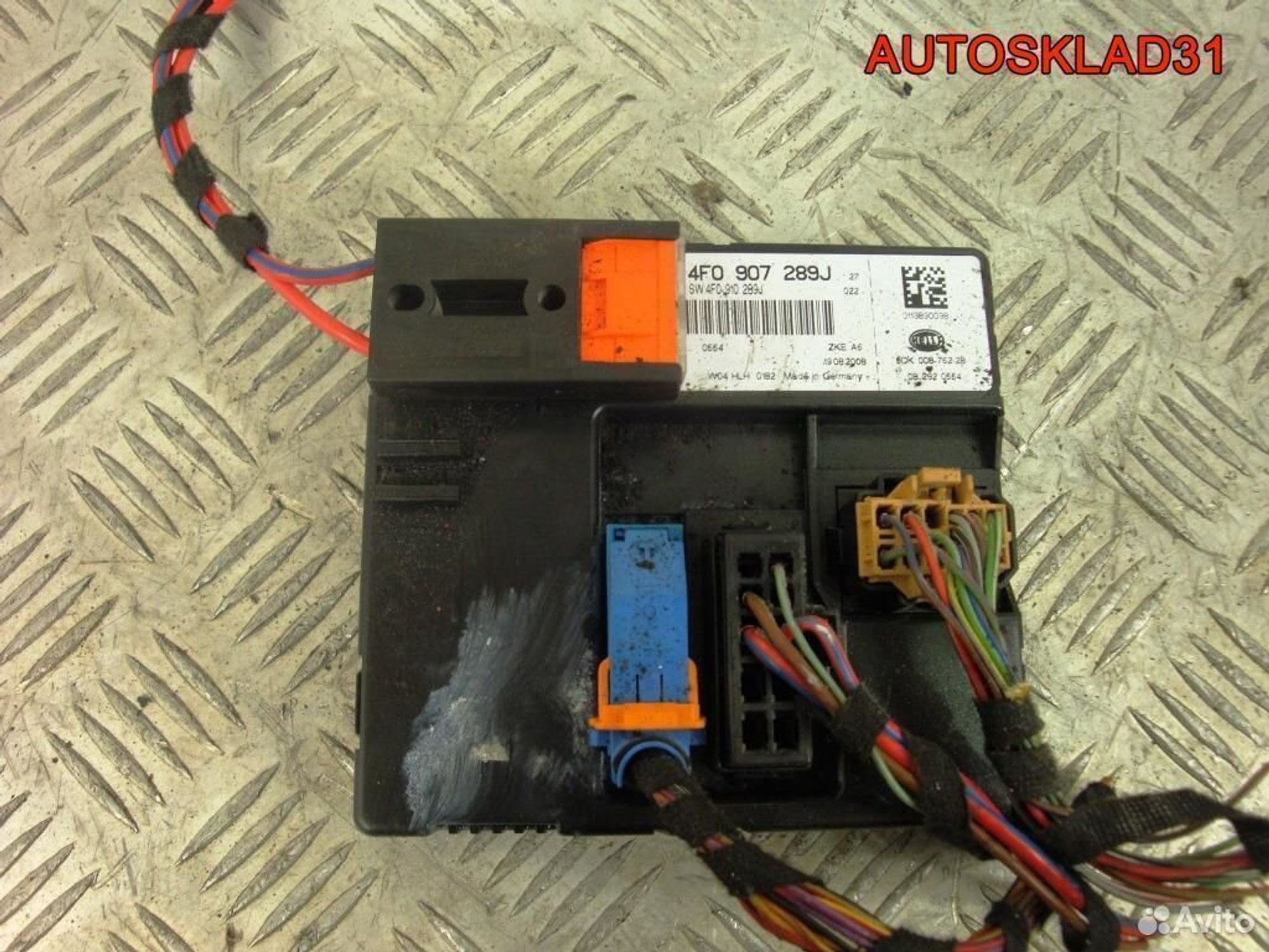 Блок комфорта Audi A6 C6 4F0907289J, 1400 рублей, Дубовое