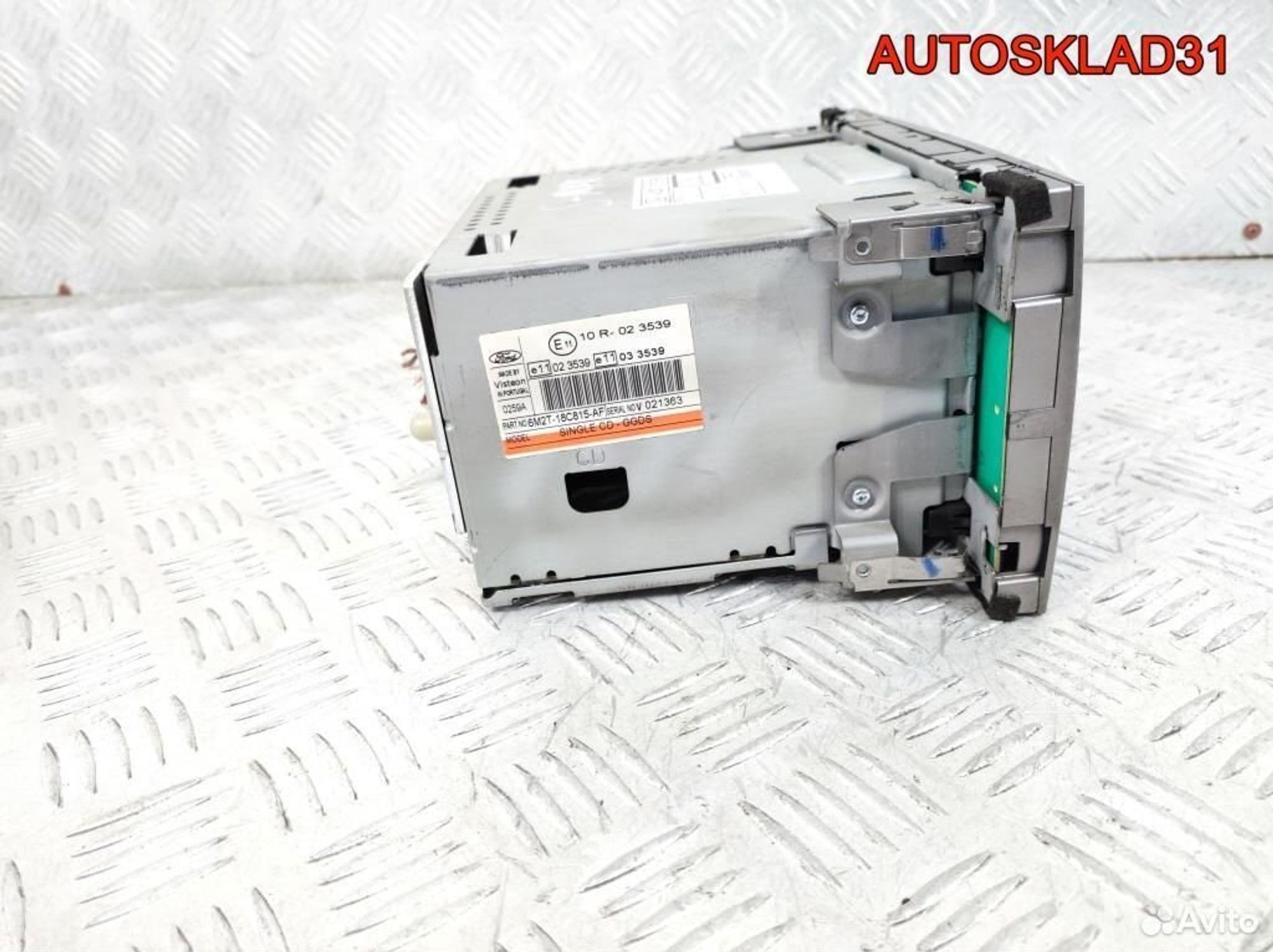 Магнитола Ford S-MAX 6M2T18C815AF, 2700 рублей, Дубовое