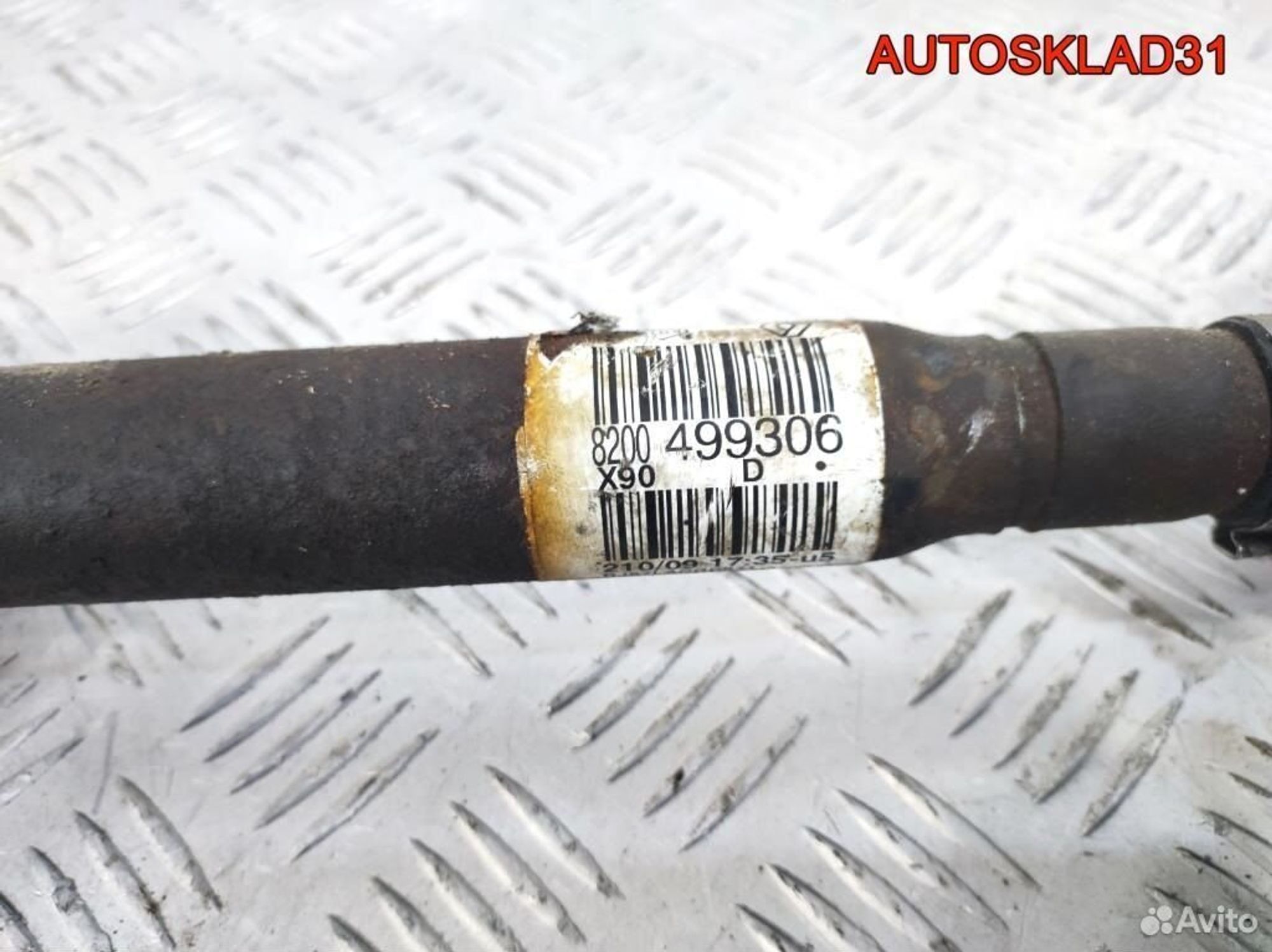 Полуось передняя правая Renault Sandero 8200499306, 3600 рублей, Дубовое