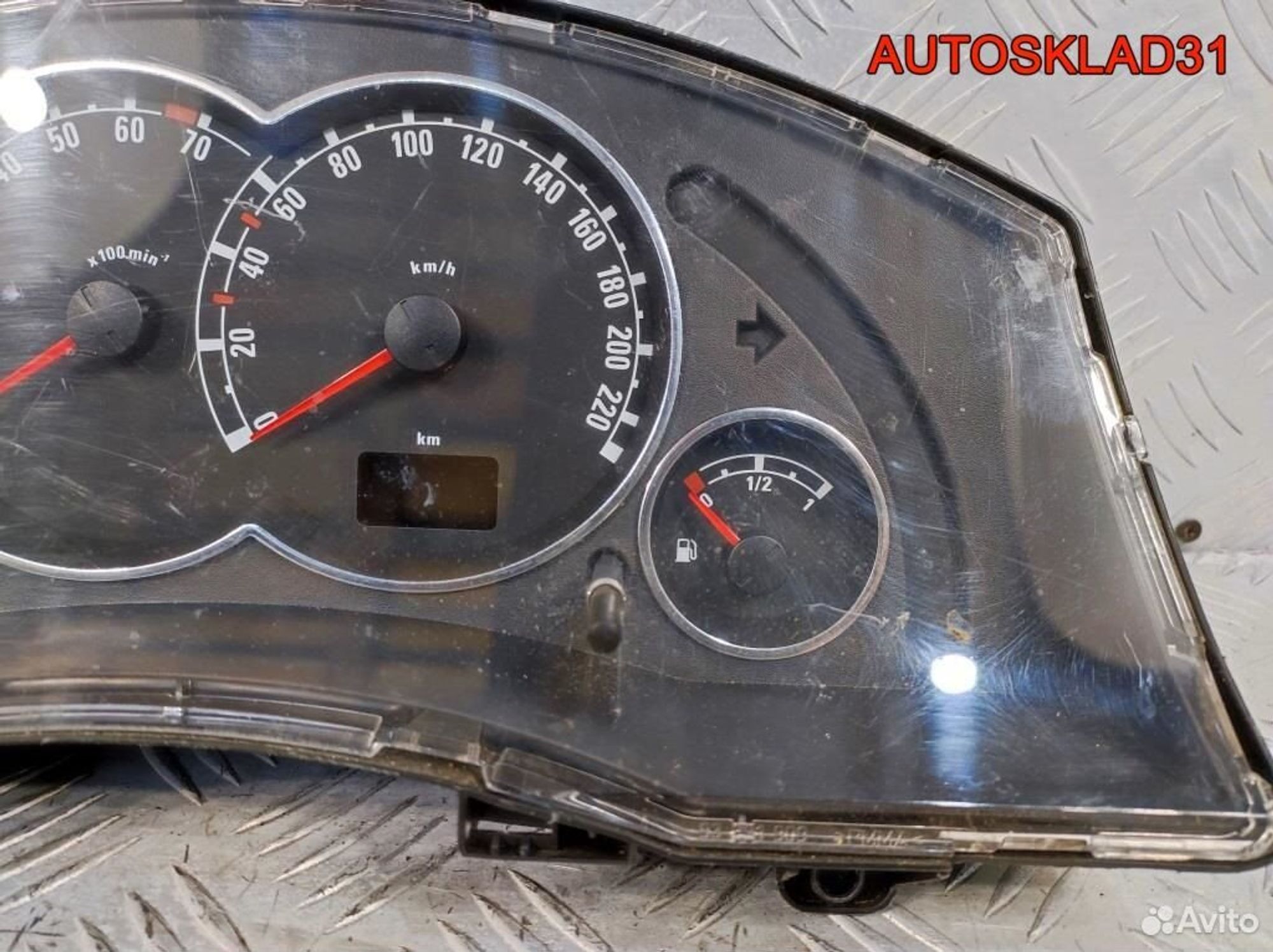 Панель приборов Opel Meriva A 13214771 Бензин, 2500 рублей, Дубовое