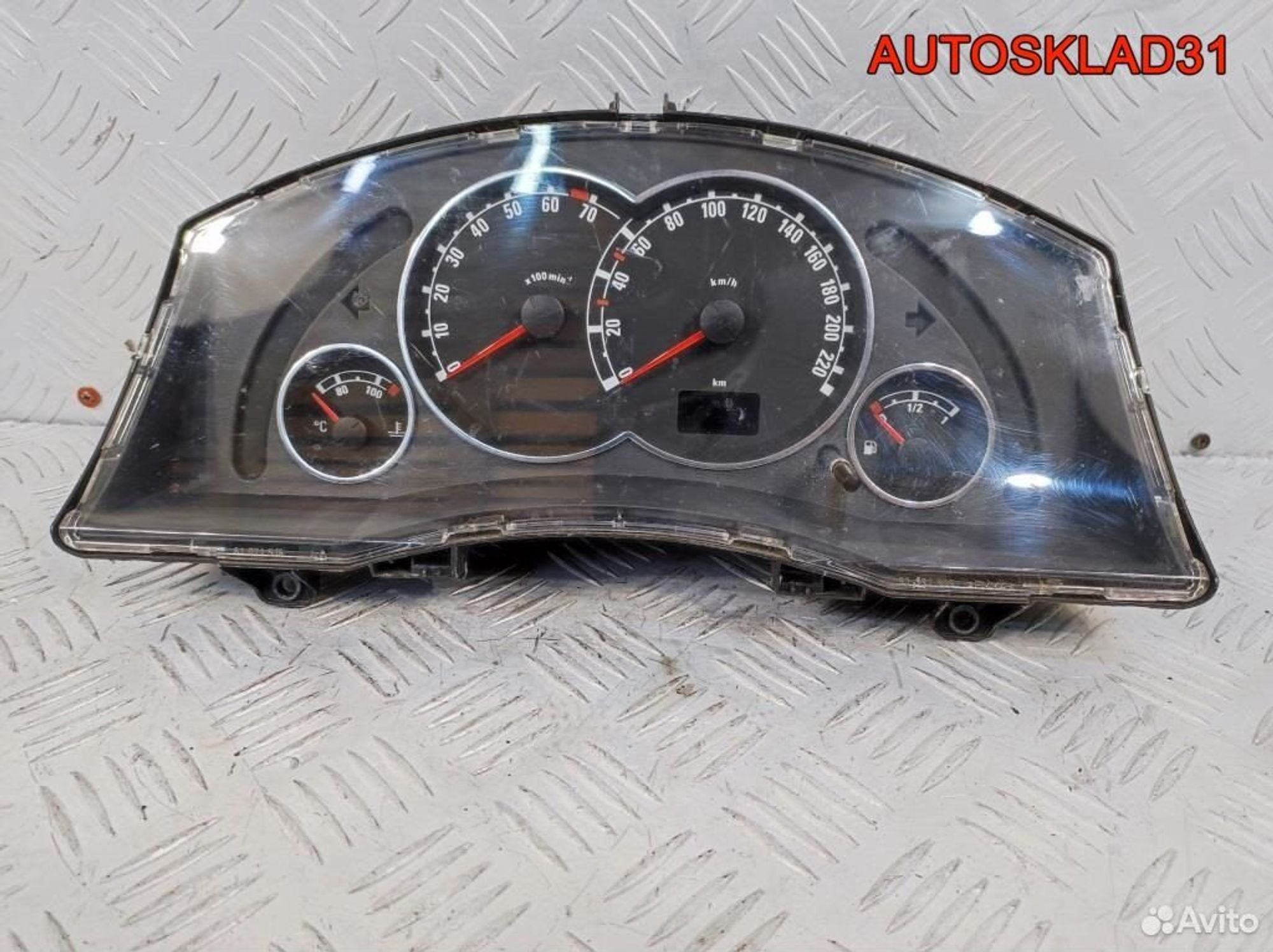 Панель приборов Opel Meriva A 13214771 Бензин, 2500 рублей, Дубовое