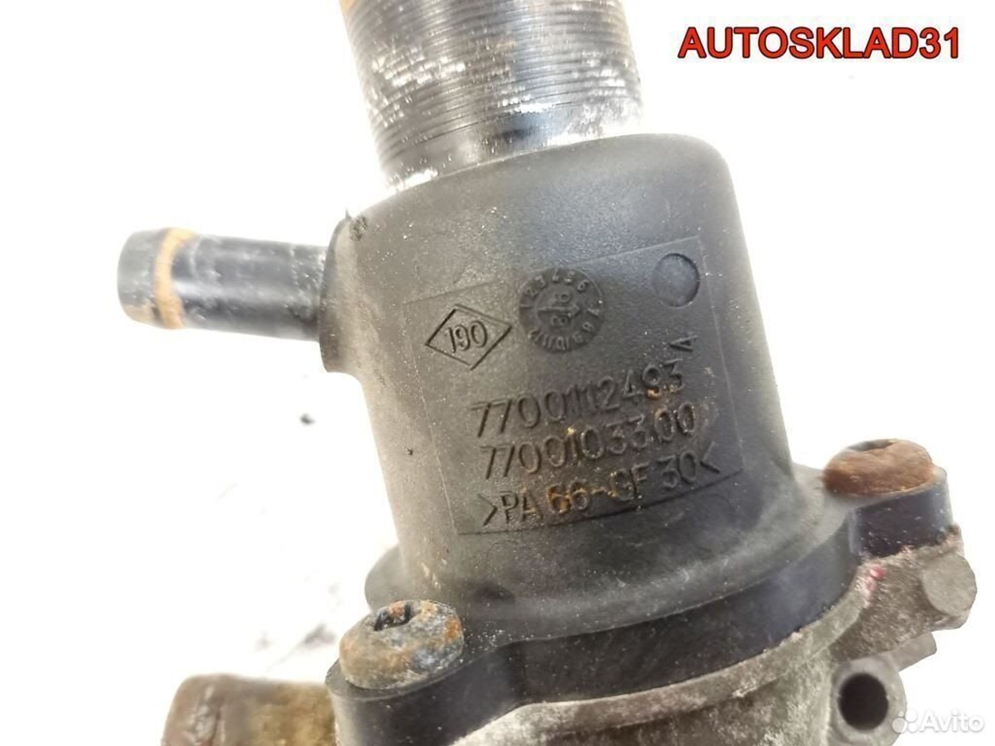 Корпус термостата Renault Megane 1 K7M 7700112493, 1300 рублей, Дубовое