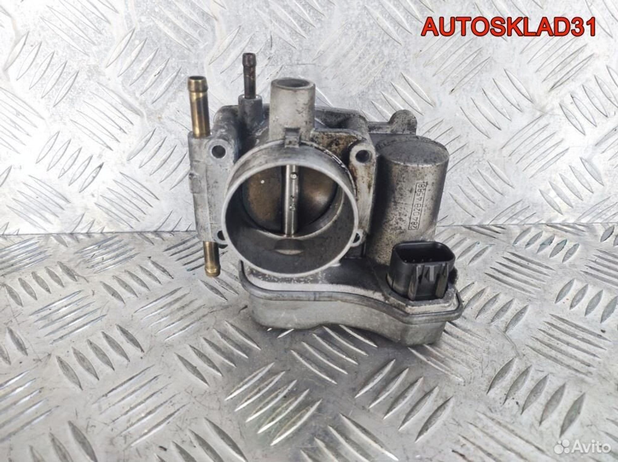 Заслонка дроссельная Opel Astra G Z16SE 25177983, 2300 рублей, Дубовое