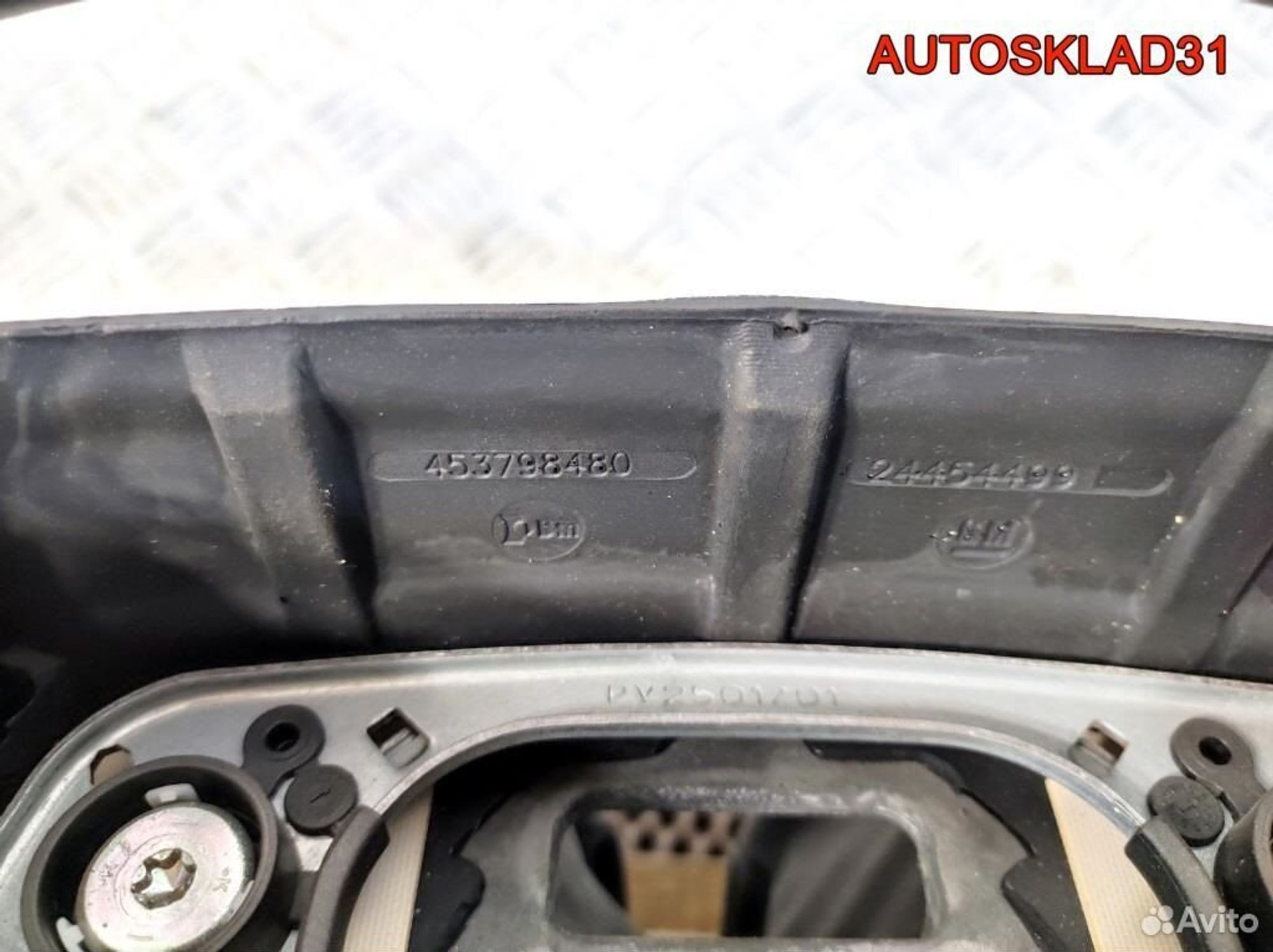Рулевое колесо кожа Opel Astra H 24454499, 3600 рублей, Дубовое