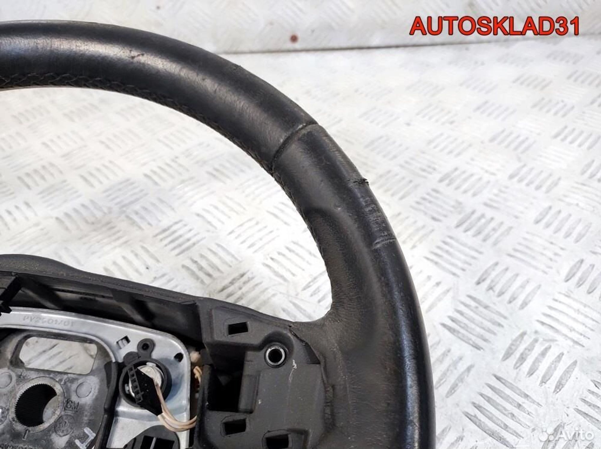 Рулевое колесо кожа Opel Astra H 24454499, 3600 рублей, Дубовое