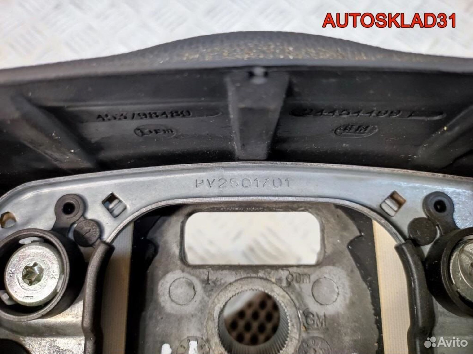 Рулевое колесо кожа Opel Astra H 24454499, 3600 рублей, Дубовое