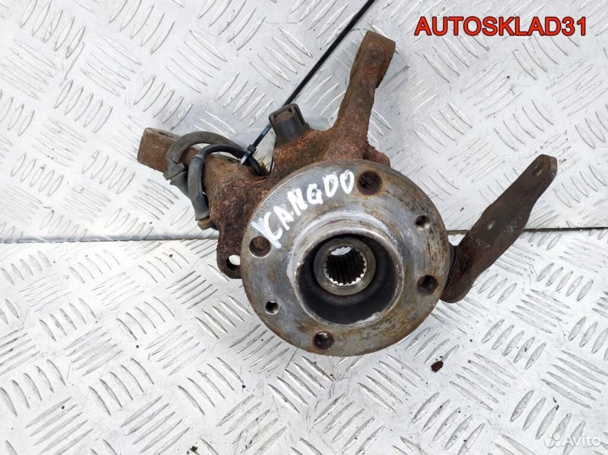 Кулак поворотный передний левый Renault Kangoo, 3600 рублей, Дубовое